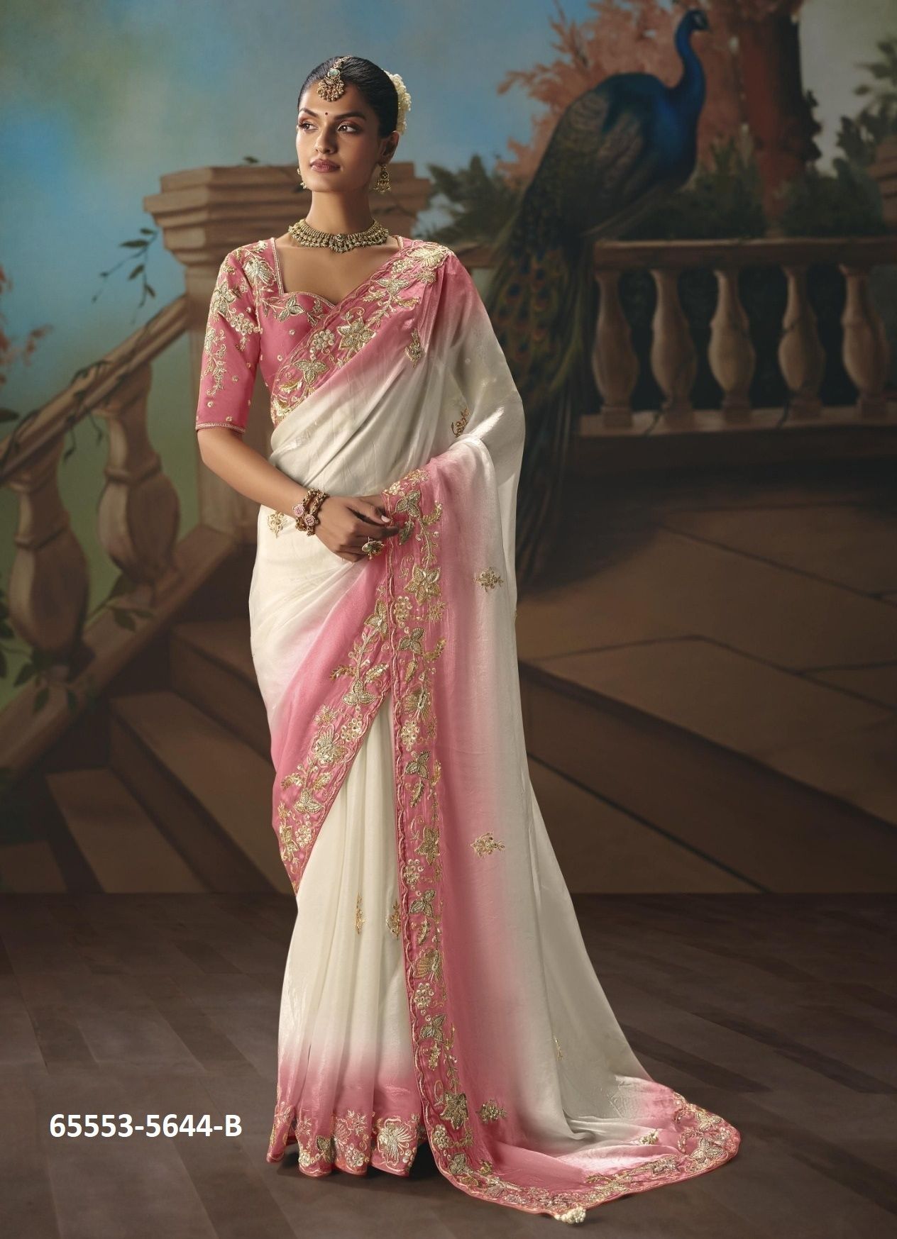 SERIES 5644 - Catalog # 65553 (Set of 7 Sarees)