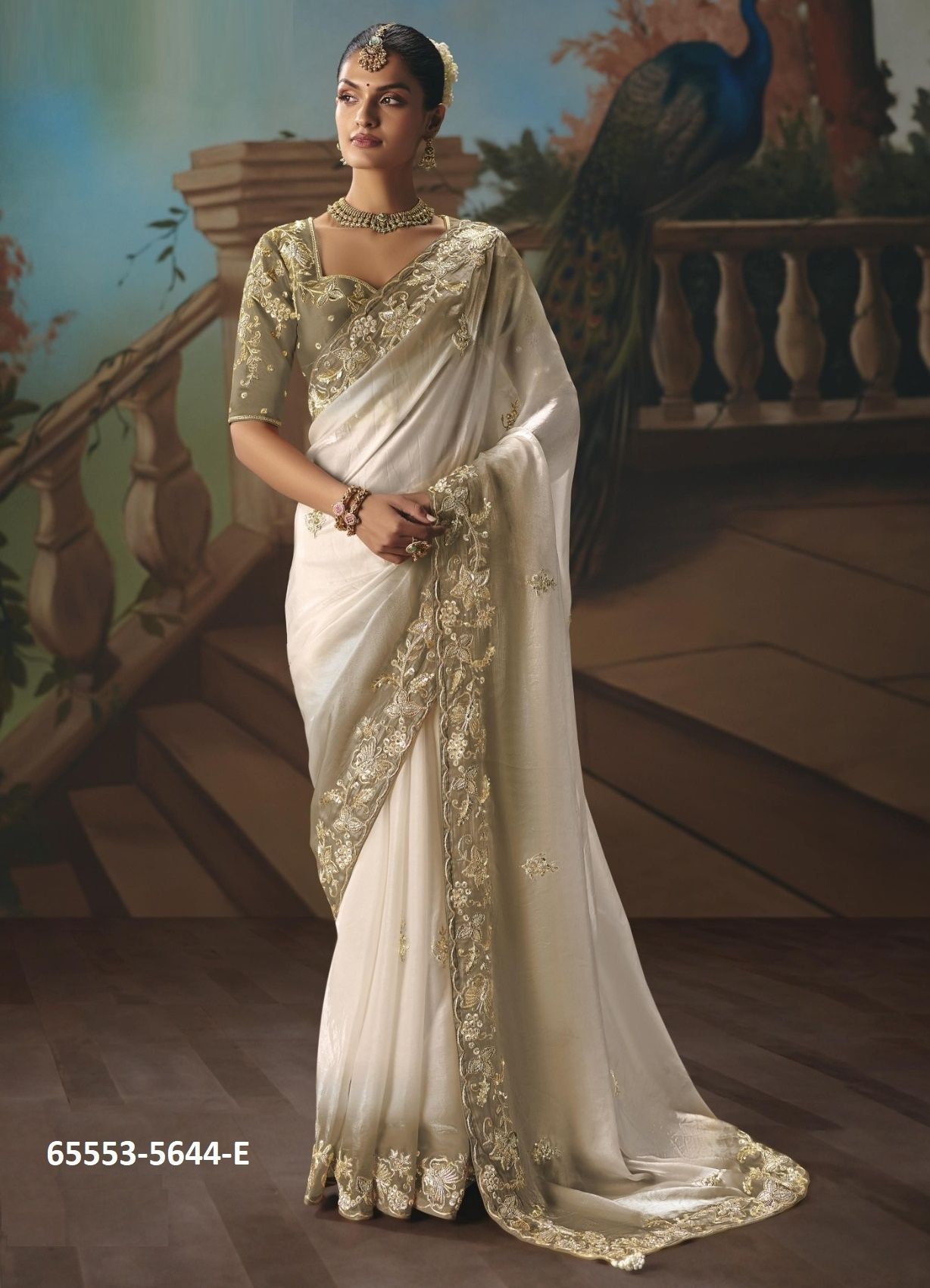 SERIES 5644 - Catalog # 65553 (Set of 7 Sarees)