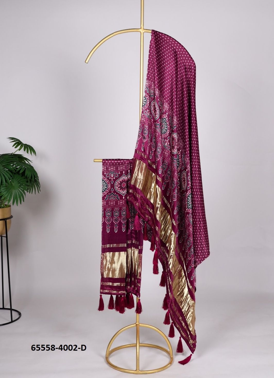 PURE GAJJI SILK DUPATTA - Catalog # 65558 (Set of 8 Only Dupattas) PURE GAJJI SILK DUPATTA - Catalog # 65558 (Set of 8 Only Dupattas)