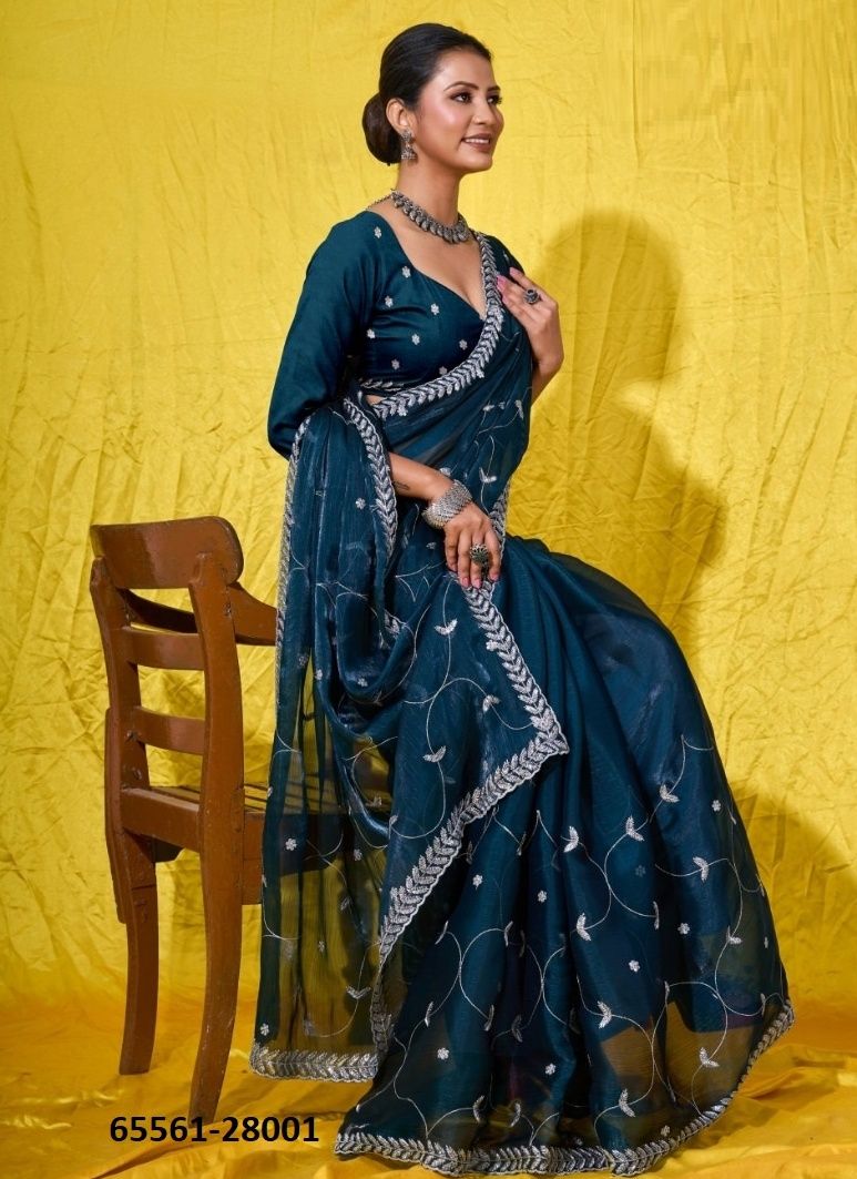 PLATINA - Catalog # 65561 (Set of 5 Sarees) PLATINA - Catalog # 65561 (Set of 5 Sarees)