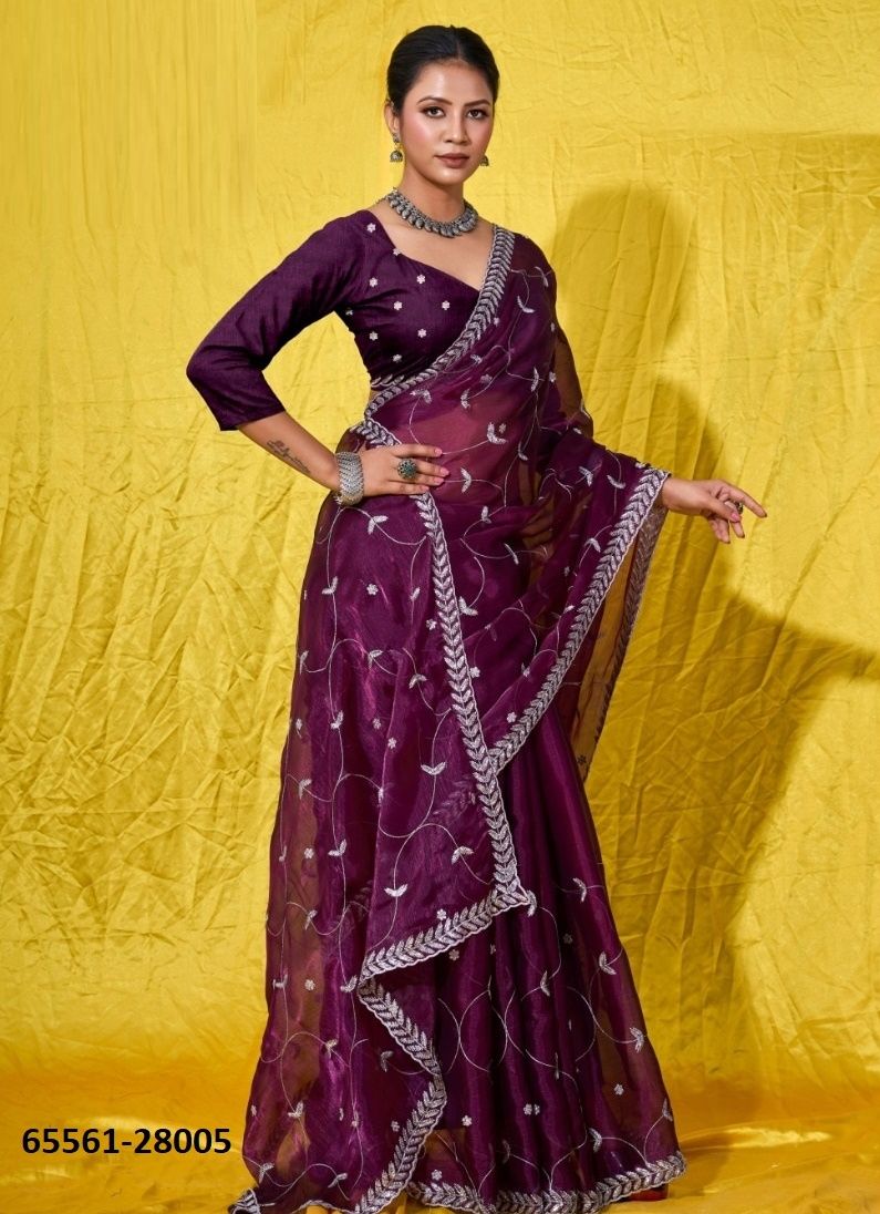 PLATINA - Catalog # 65561 (Set of 5 Sarees) PLATINA - Catalog # 65561 (Set of 5 Sarees)