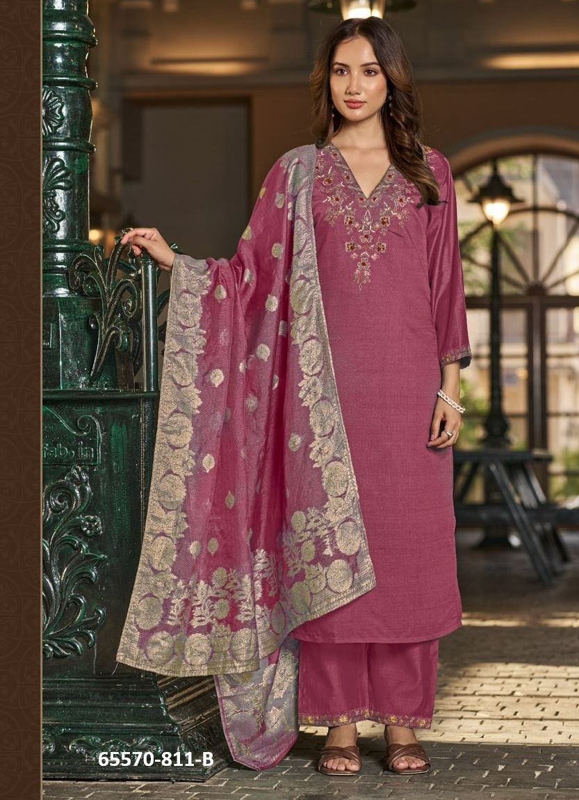ZOYA - Catalog # 65570 (Set of 4 Readymade Salwar Suits)