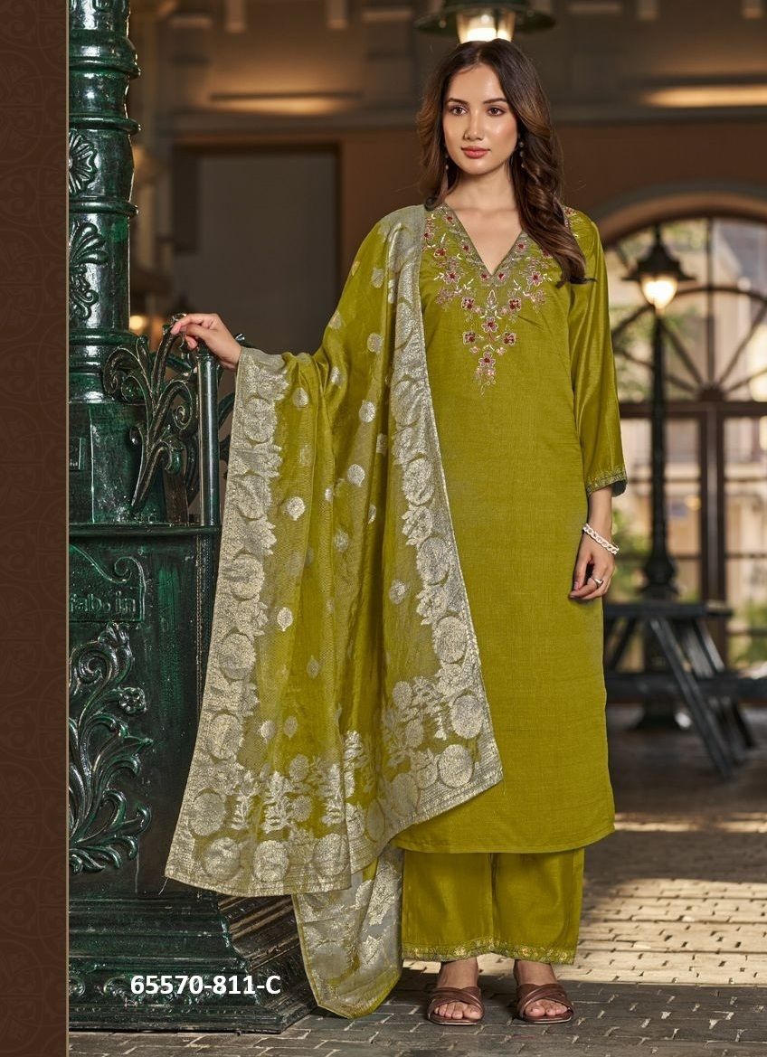 ZOYA - Catalog # 65570 (Set of 4 Readymade Salwar Suits)