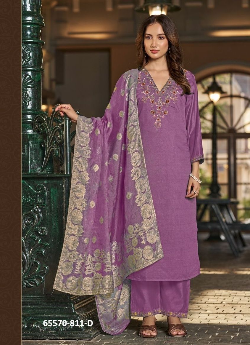 ZOYA - Catalog # 65570 (Set of 4 Readymade Salwar Suits)