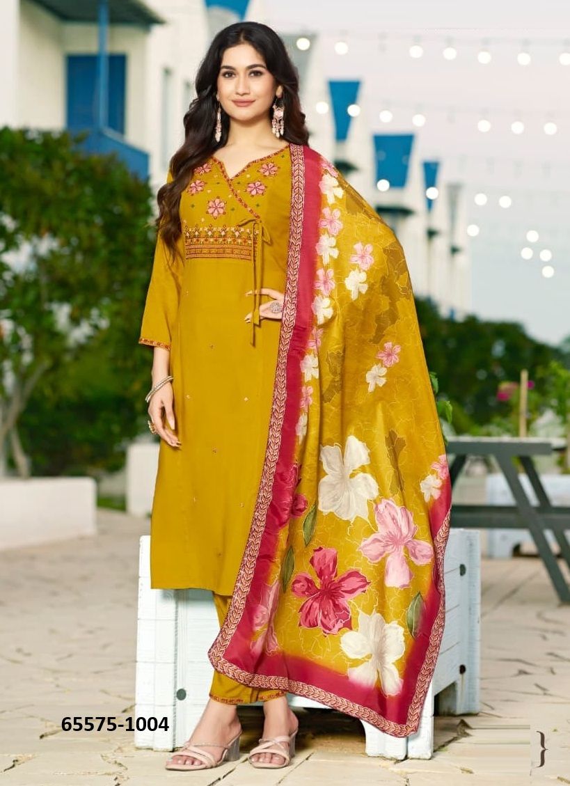 SARGAM - Catalog # 65575 (Set of 6 Readymade Salwar Suits) SARGAM - Catalog # 65575 (Set of 6 Readymade Salwar Suits)