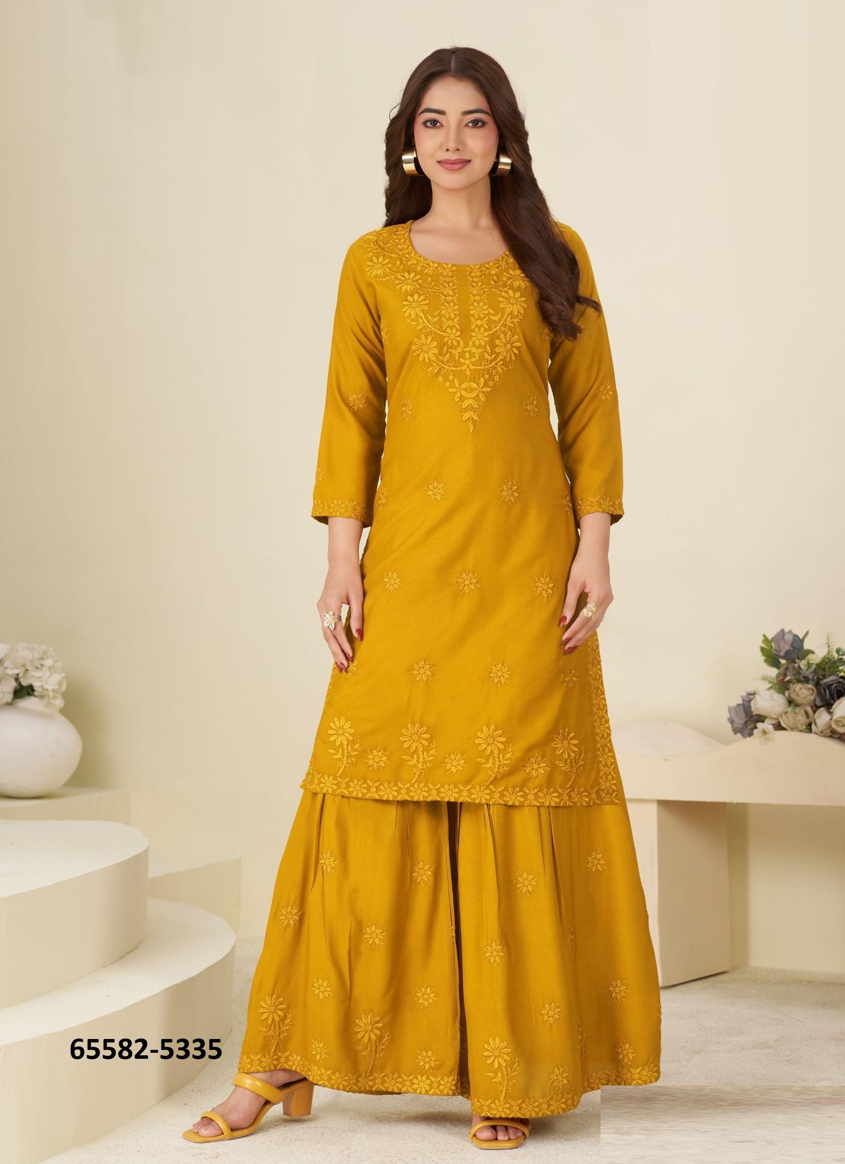 HEENAZ 5 - Catalog # 65582 (Set of 4 Tops With Bottoms) HEENAZ 5 - Catalog # 65582 (Set of 4 Tops With Bottoms)