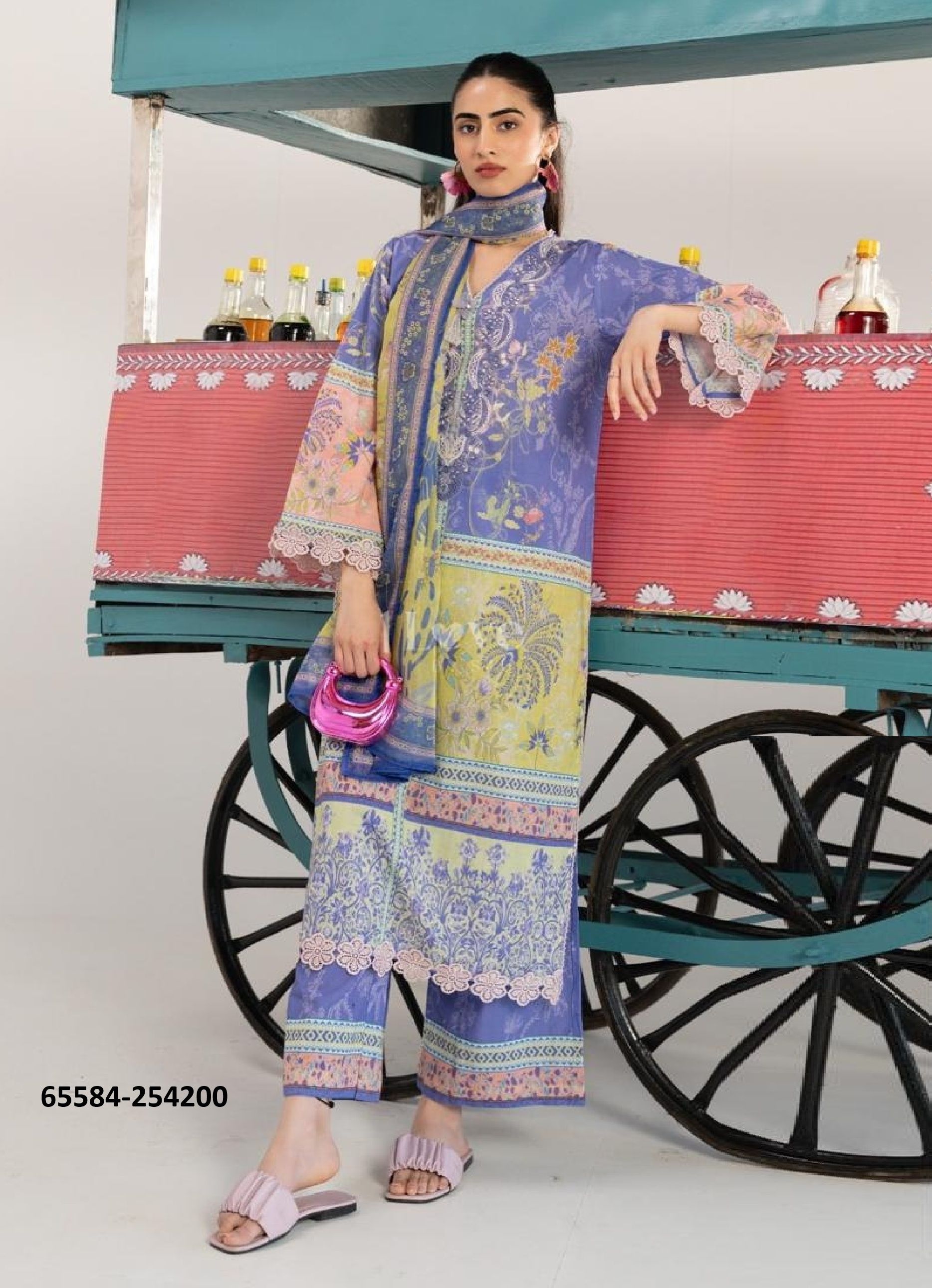 ICE CANDY 1 - Catalog # 65584 (Set of 5 Readymade Salwar Suits) ICE CANDY 1 - Catalog # 65584 (Set of 5 Readymade Salwar Suits)