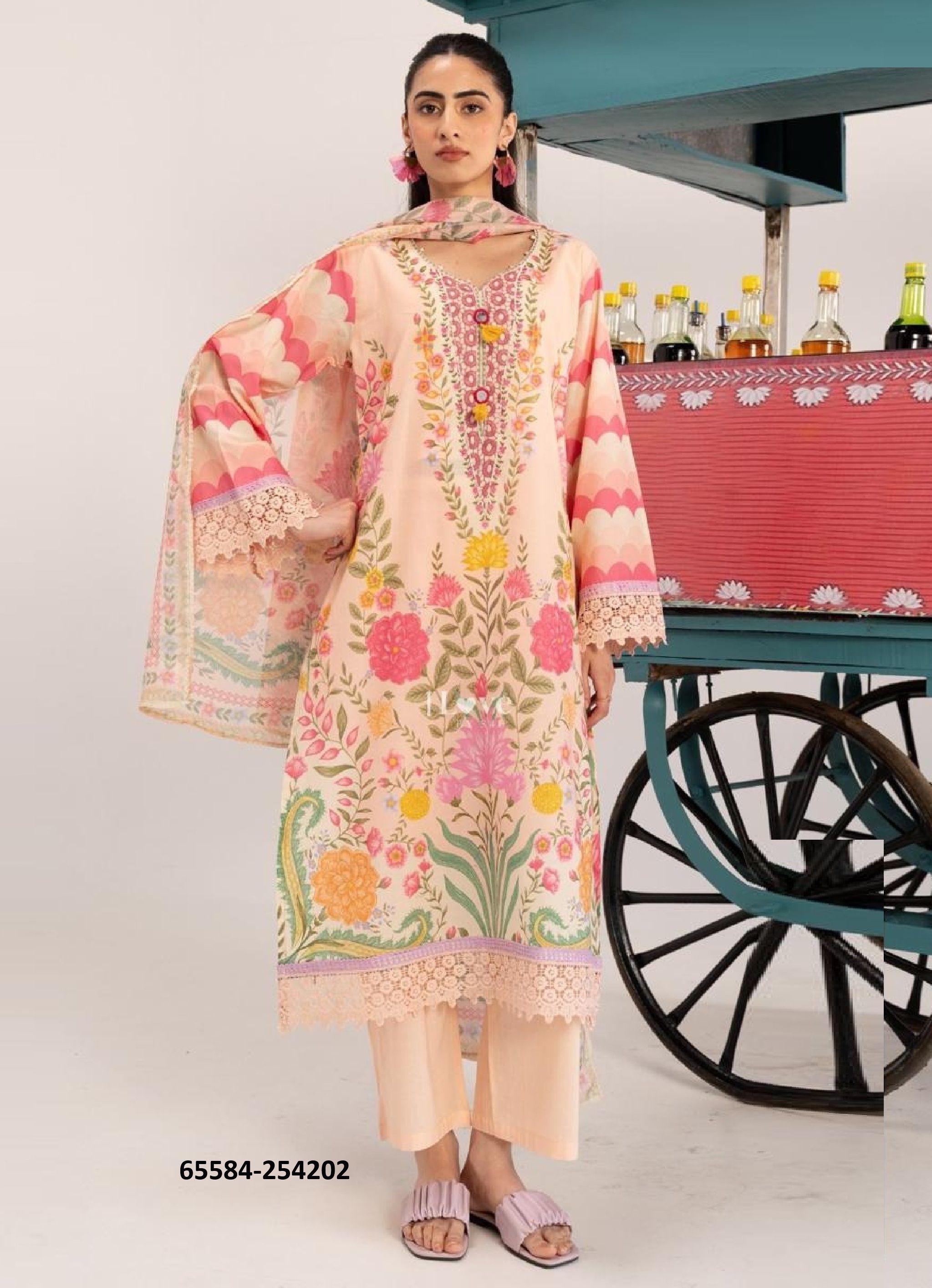 ICE CANDY 1 - Catalog # 65584 (Set of 5 Readymade Salwar Suits) ICE CANDY 1 - Catalog # 65584 (Set of 5 Readymade Salwar Suits)