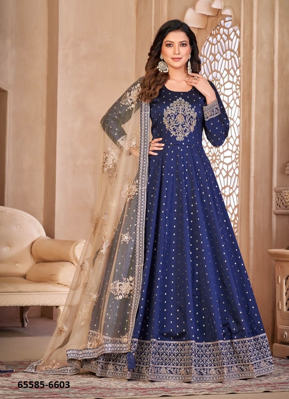 AANAYA 166 - Catalog # 65585 (Set of 4 Readymade Salwar Suits) AANAYA 166 - Catalog # 65585 (Set of 4 Readymade Salwar Suits)