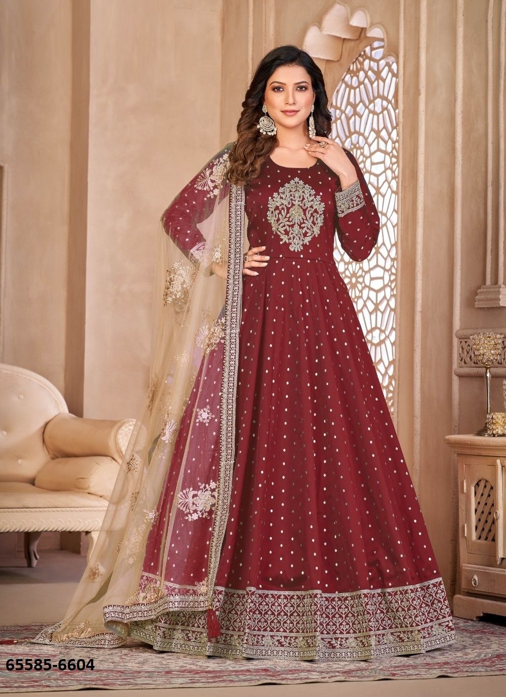 AANAYA 166 - Catalog # 65585 (Set of 4 Readymade Salwar Suits) AANAYA 166 - Catalog # 65585 (Set of 4 Readymade Salwar Suits)