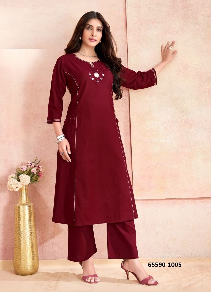 AAYNA - Catalog # 65590 (Set of 6 Tops With Bottoms)
