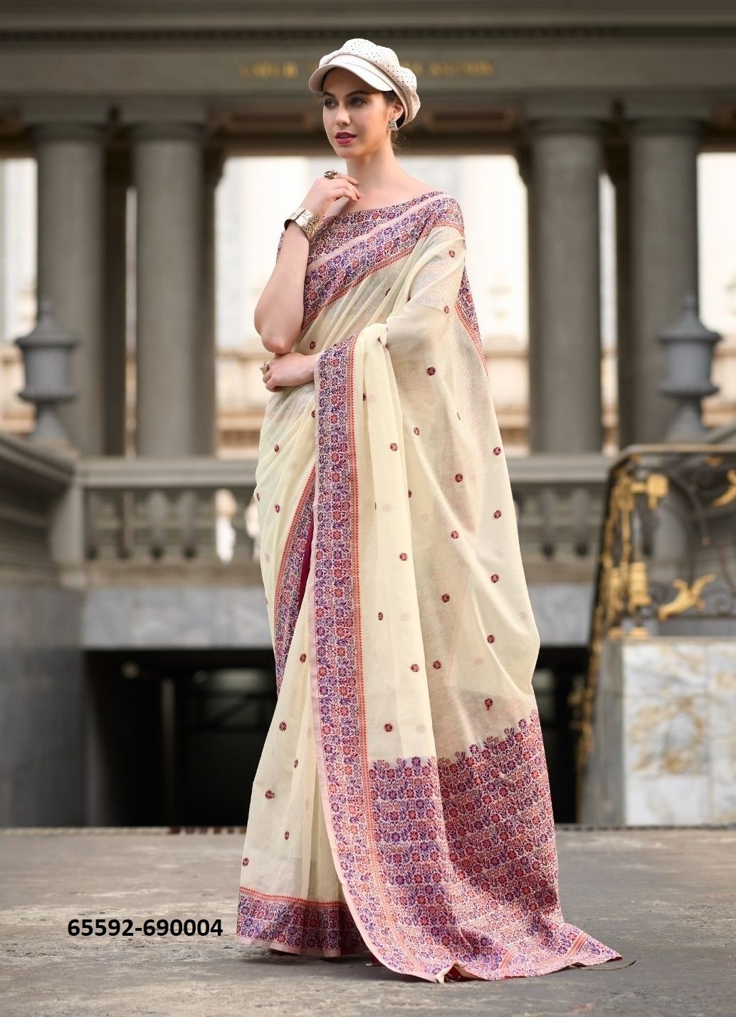 PRAJANYA - Catalog # 65592 (Set of 6 Sarees) PRAJANYA - Catalog # 65592 (Set of 6 Sarees)