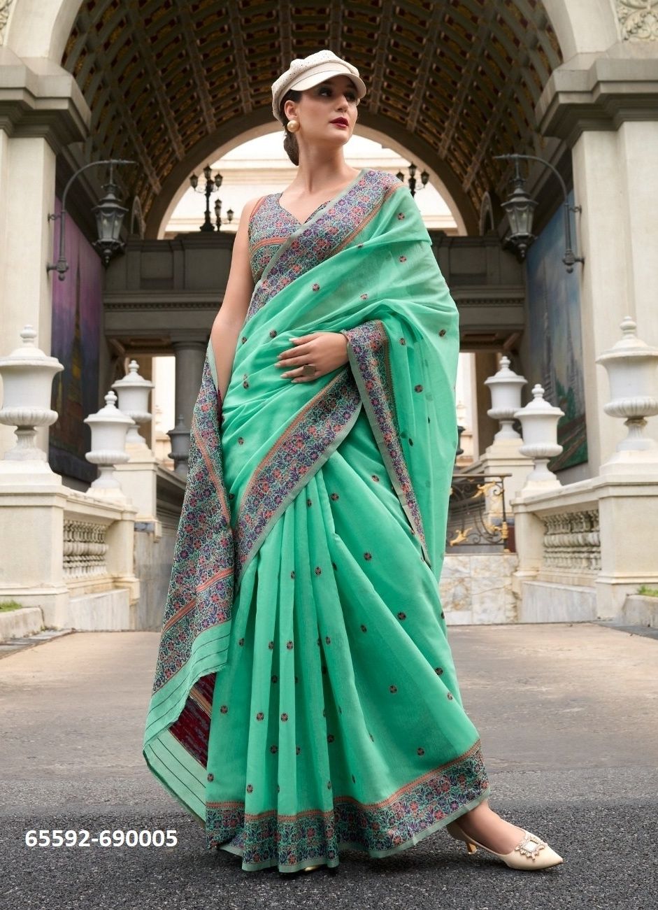 PRAJANYA - Catalog # 65592 (Set of 6 Sarees) PRAJANYA - Catalog # 65592 (Set of 6 Sarees)