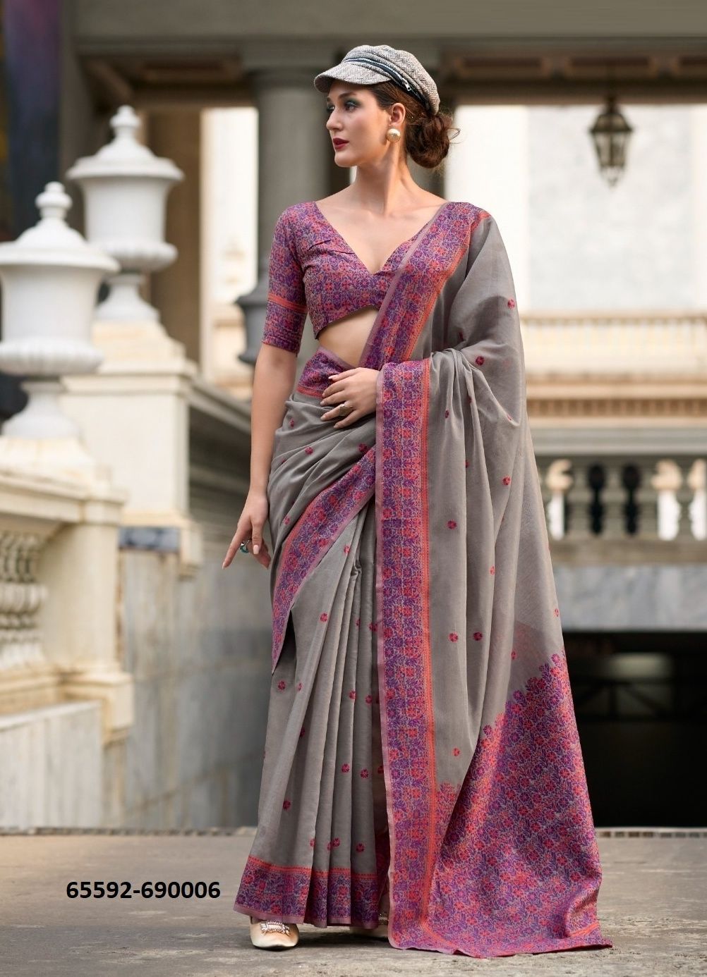 PRAJANYA - Catalog # 65592 (Set of 6 Sarees) PRAJANYA - Catalog # 65592 (Set of 6 Sarees)