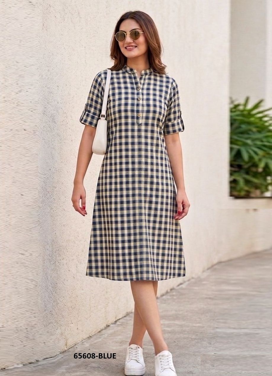 MIDI COLLECTION - Catalog # 65608 (Set of 3 Readymade Women's Kurtis / Tops) MIDI COLLECTION - Catalog # 65608 (Set of 3 Readymade Women's Kurtis / Tops)