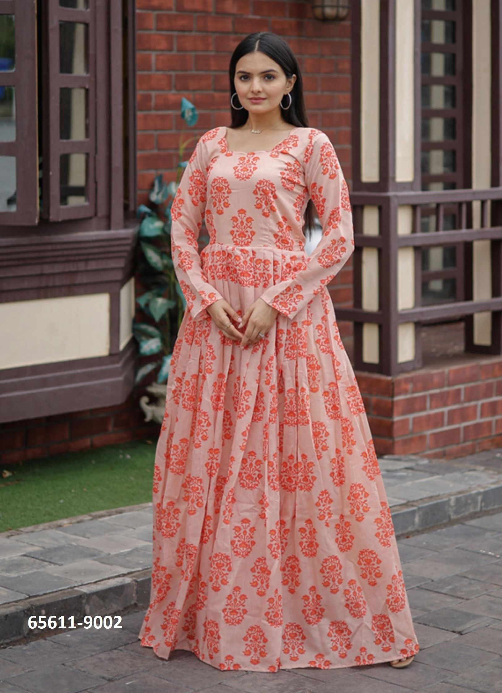 AAYAA 9 - Catalog # 65611 (Set of 4 Readymade Gowns)