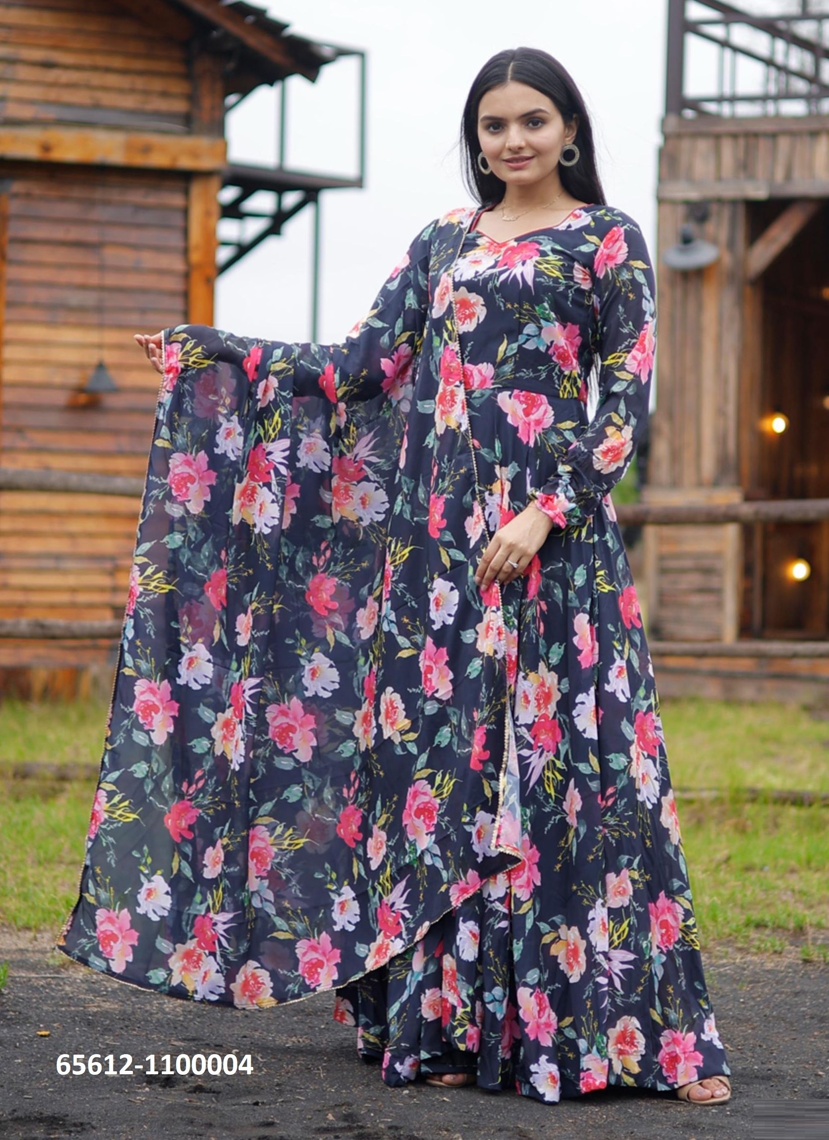 AAYAA 11 - Catalog # 65612 (Set of 4 Readymade Gowns) AAYAA 11 - Catalog # 65612 (Set of 4 Readymade Gowns)