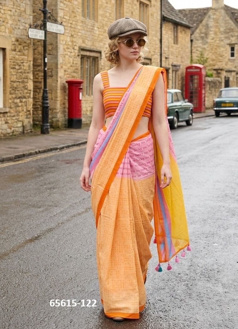 GLOBAL FUSION - Catalog # 65615 (Set of 15 Sarees) GLOBAL FUSION - Catalog # 65615 (Set of 15 Sarees)