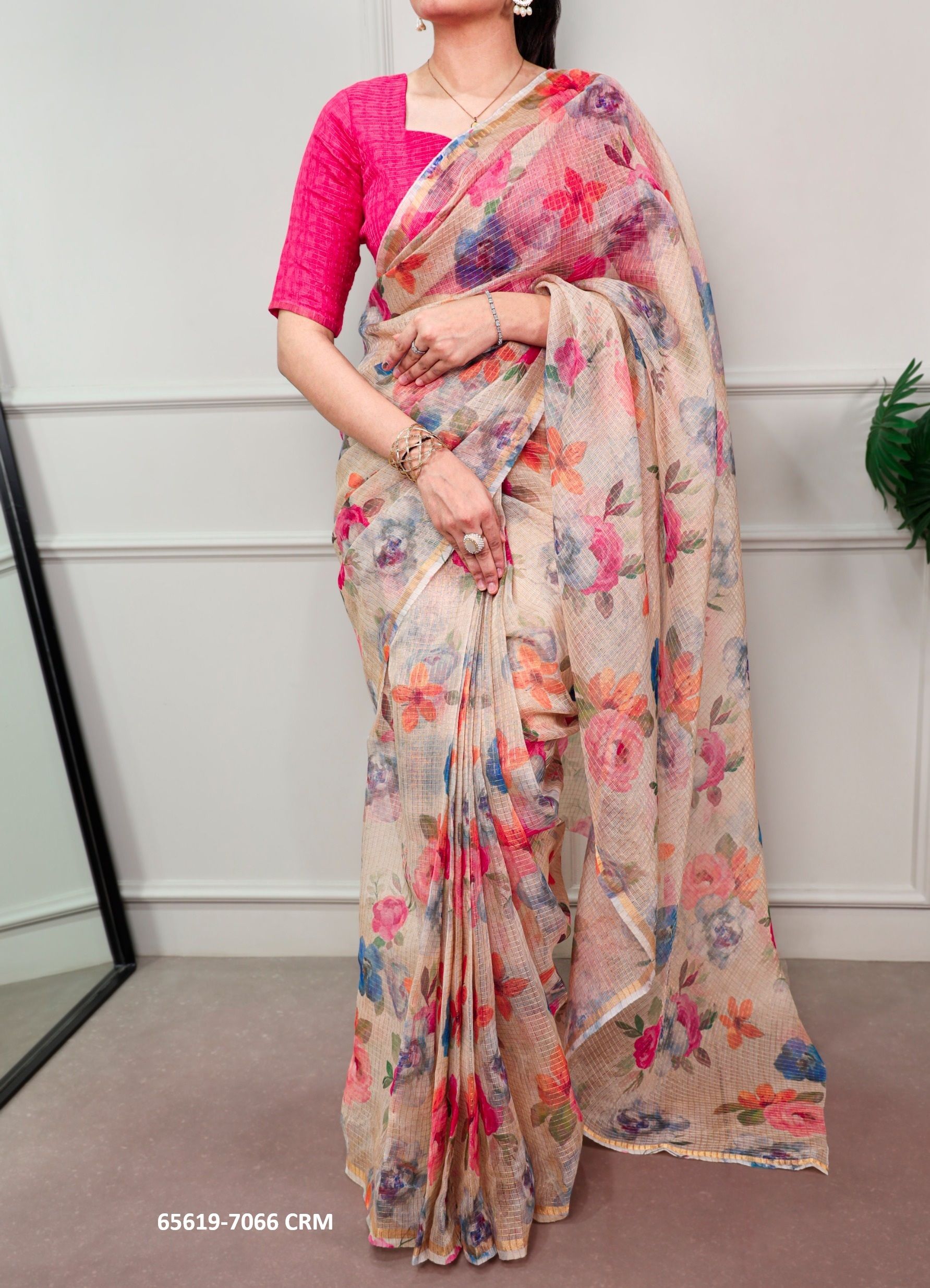SERIES 7066 - Catalog # 65619 (Set of 4 Sarees)