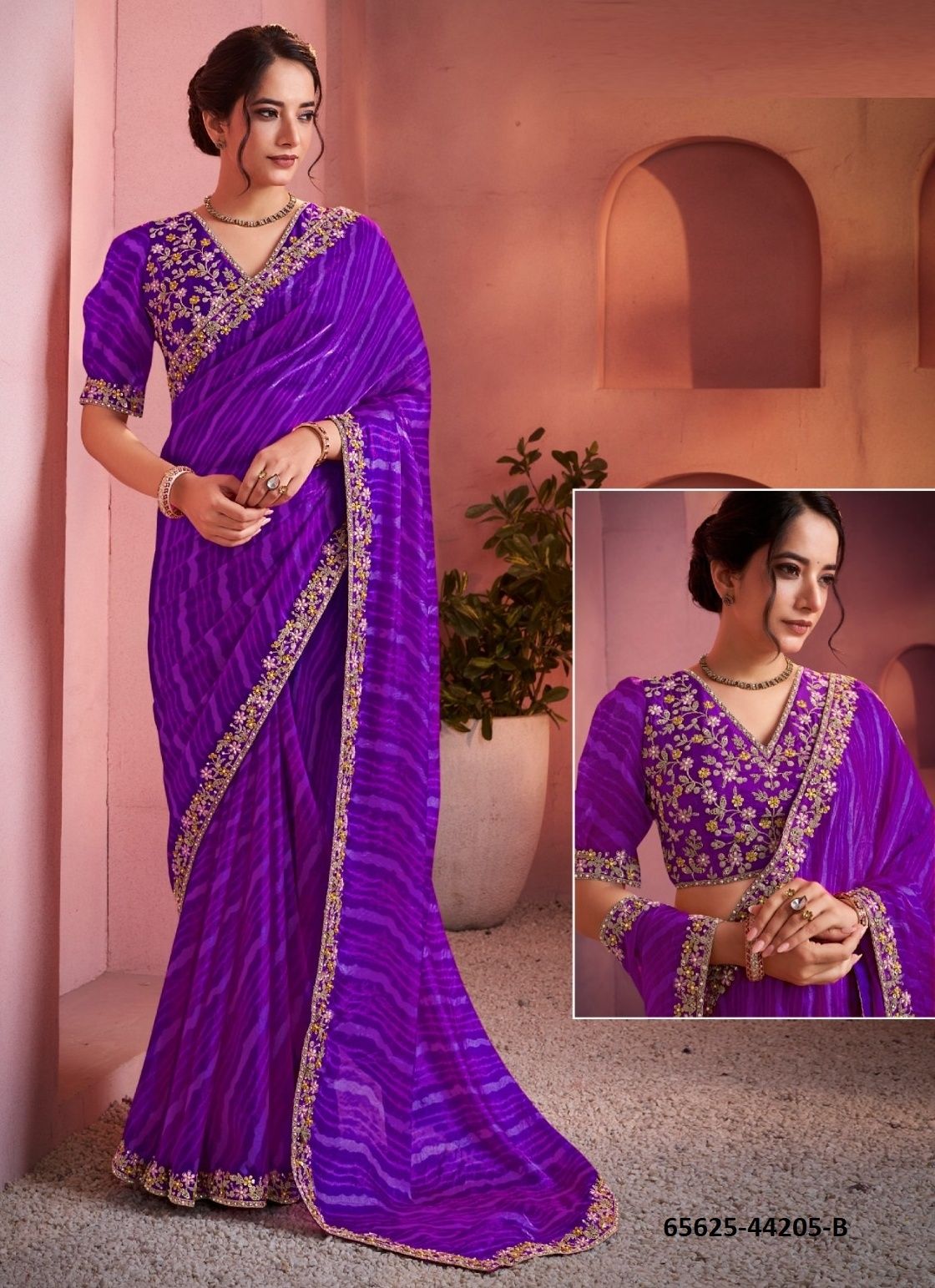 NORITA 44200 - Catalog # 65625 (Set of 23 Sarees) NORITA 44200 - Catalog # 65625 (Set of 23 Sarees)