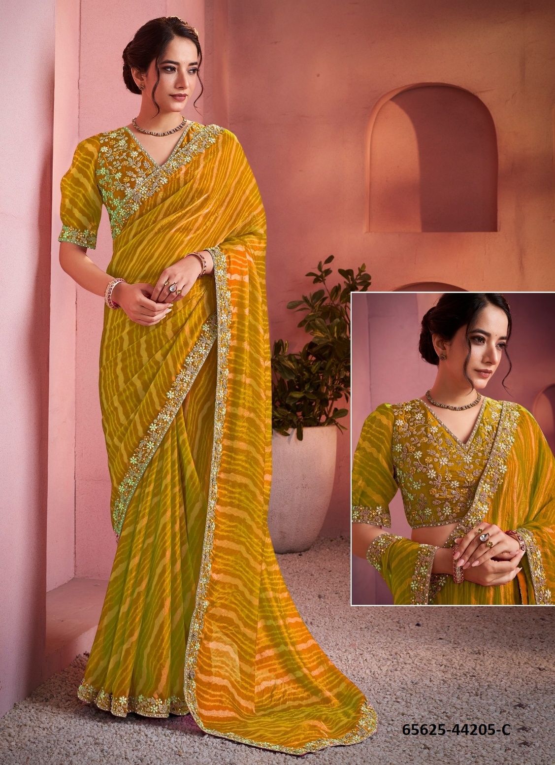 NORITA 44200 - Catalog # 65625 (Set of 23 Sarees) NORITA 44200 - Catalog # 65625 (Set of 23 Sarees)