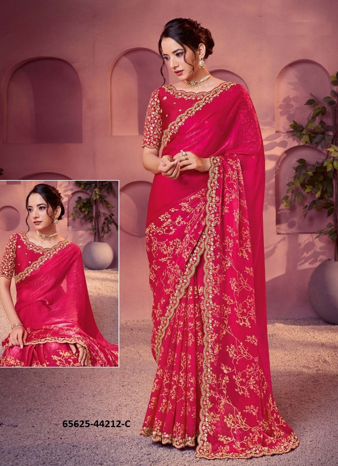 NORITA 44200 - Catalog # 65625 (Set of 23 Sarees) NORITA 44200 - Catalog # 65625 (Set of 23 Sarees)