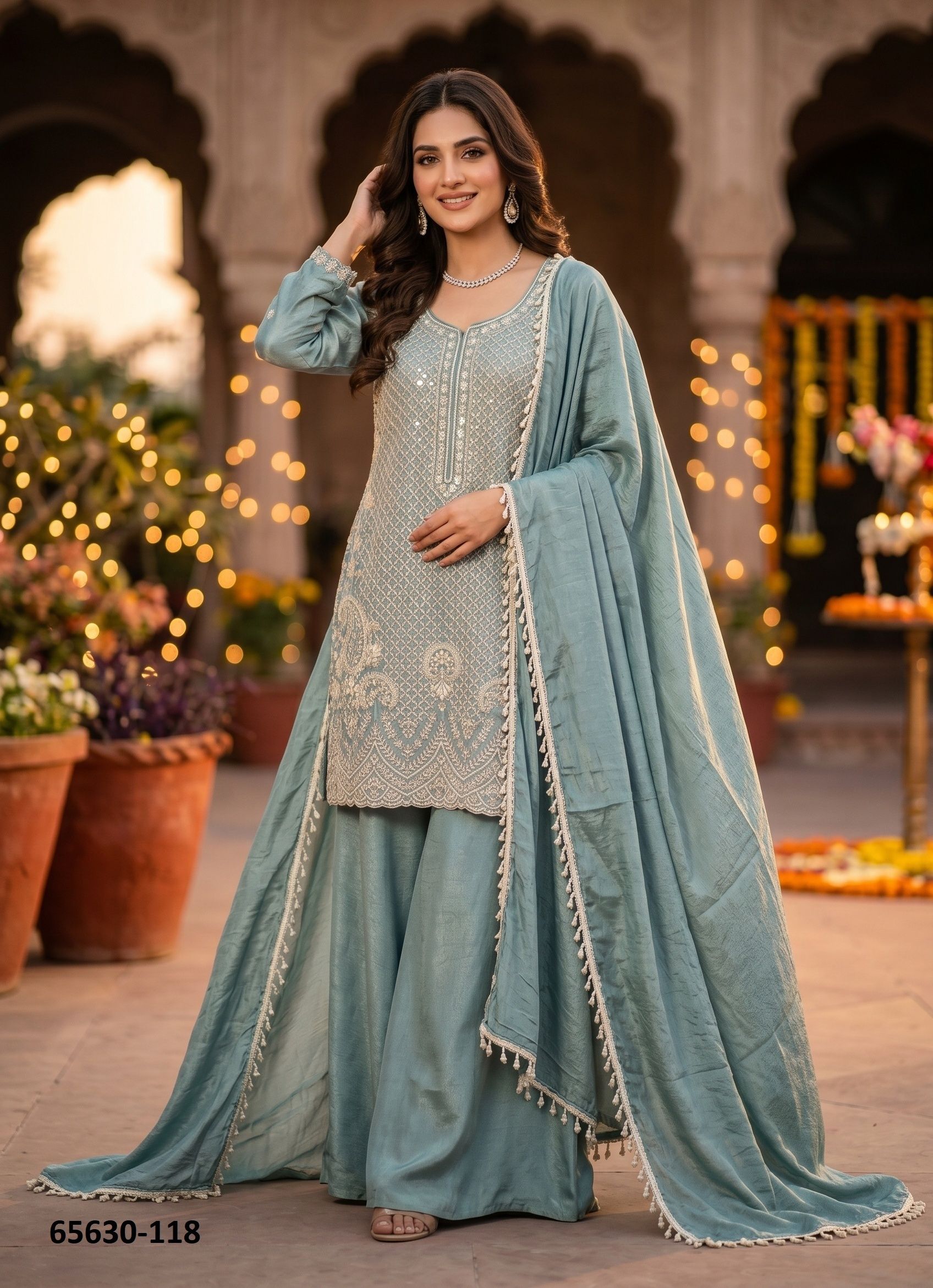 ROOHAA 17 - Catalog # 65630 (Set of 3 Readymade Salwar Suits) ROOHAA 17 - Catalog # 65630 (Set of 3 Readymade Salwar Suits)