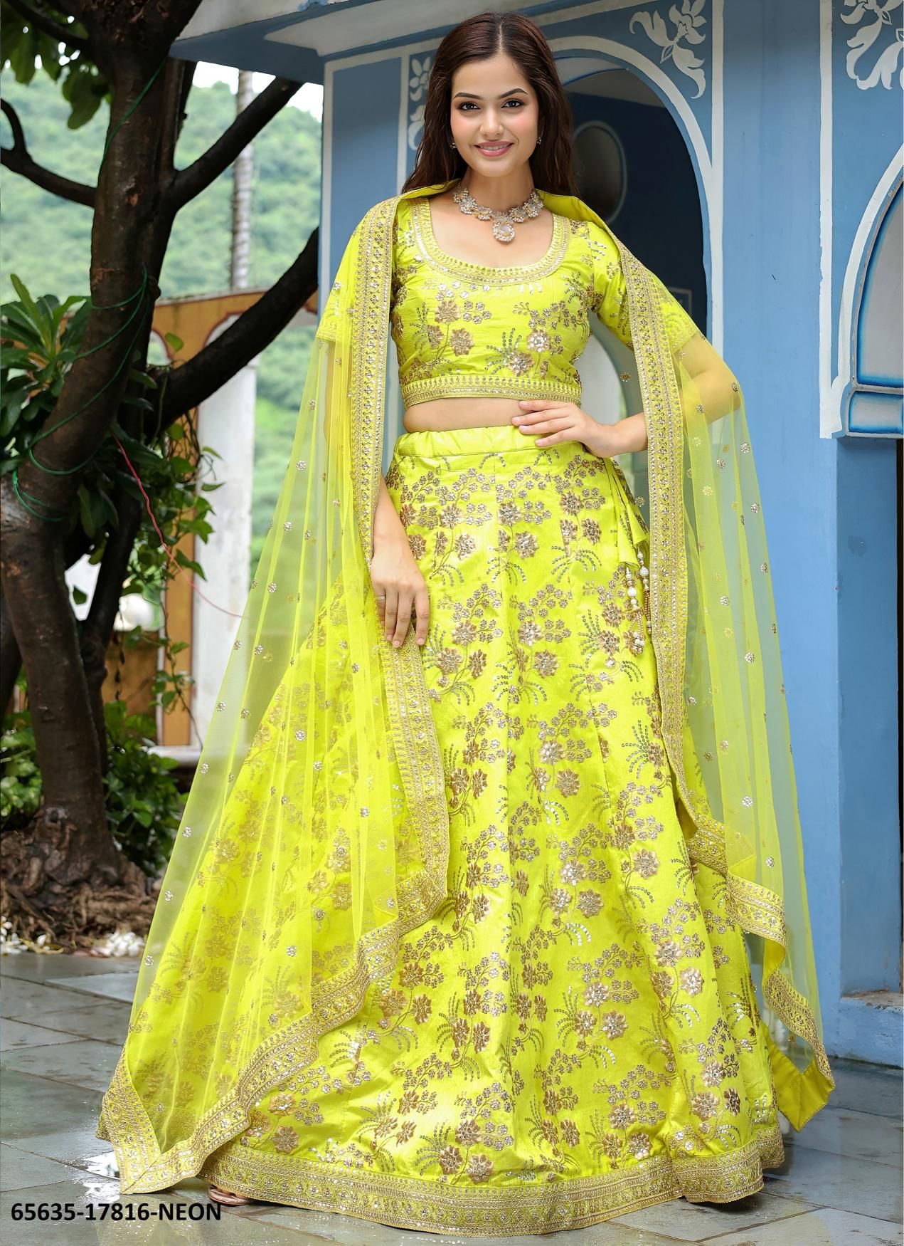 VOLUME 29 - Catalog # 65635 (Set of 10 Semi-Stitched Lehengas) VOLUME 29 - Catalog # 65635 (Set of 10 Semi-Stitched Lehengas)