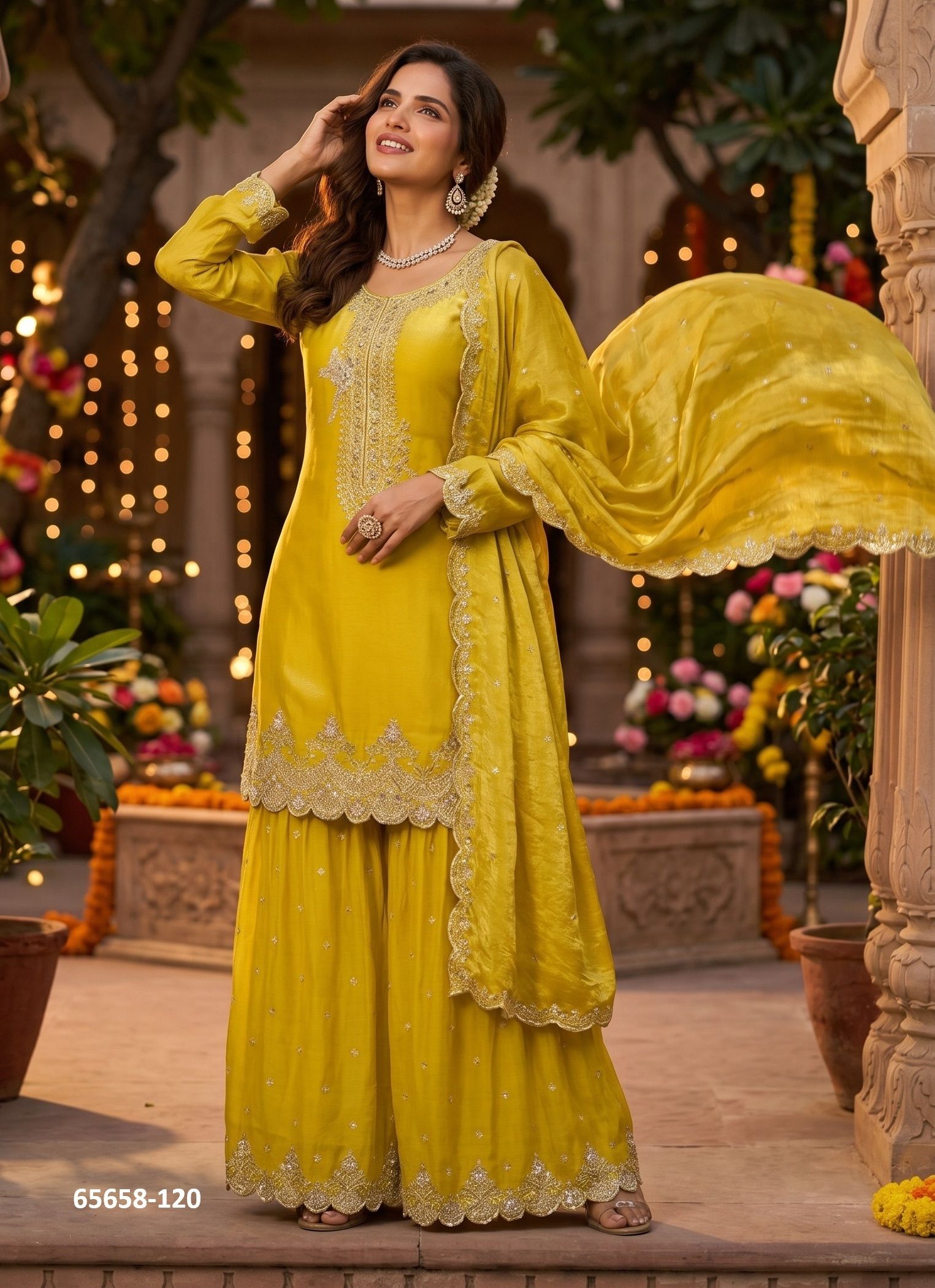 ROOHAA 18 - Catalog # 65658 (Set of 5 Readymade Salwar Suits) ROOHAA 18 - Catalog # 65658 (Set of 5 Readymade Salwar Suits)