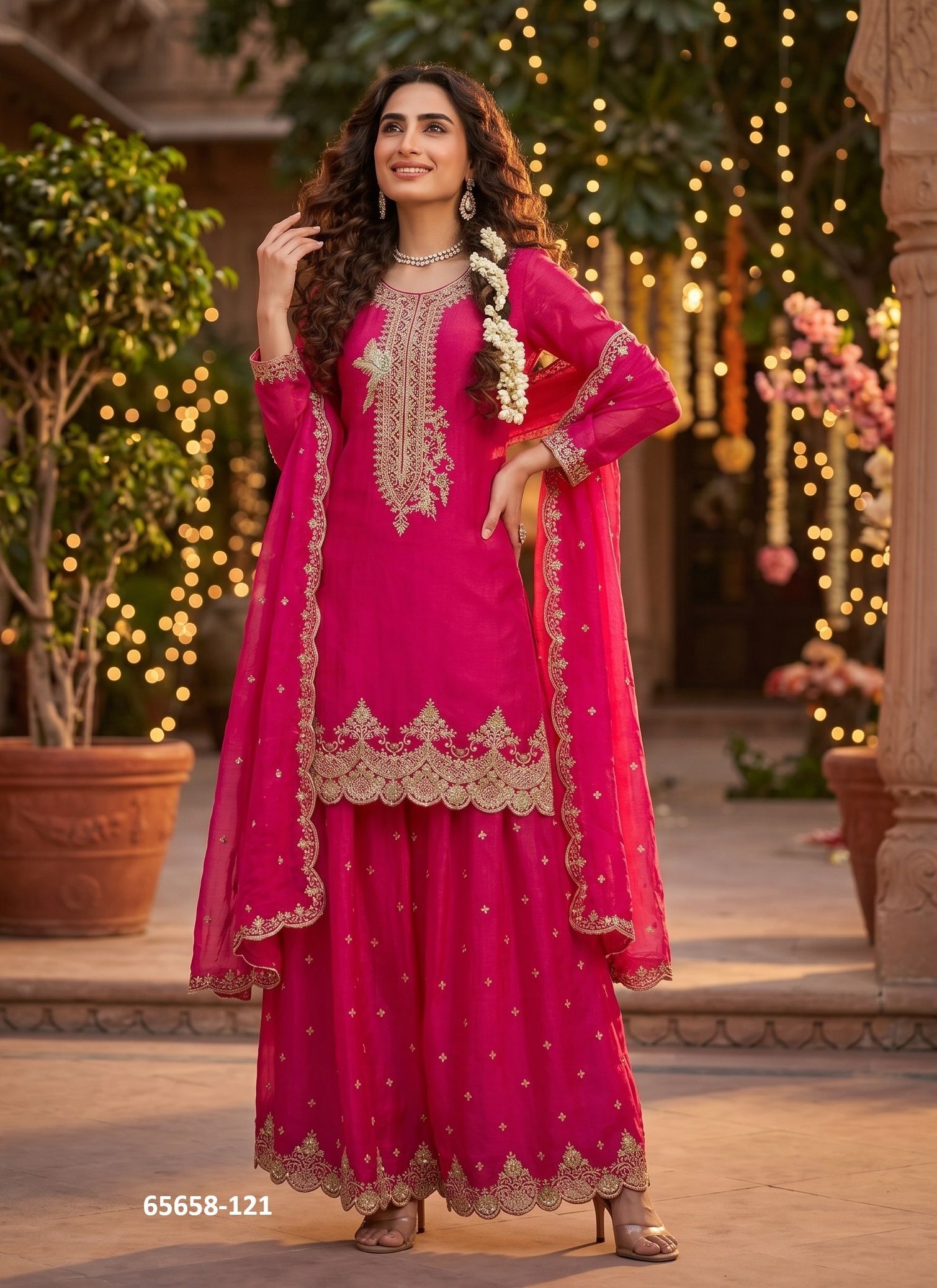 ROOHAA 18 - Catalog # 65658 (Set of 5 Readymade Salwar Suits) ROOHAA 18 - Catalog # 65658 (Set of 5 Readymade Salwar Suits)