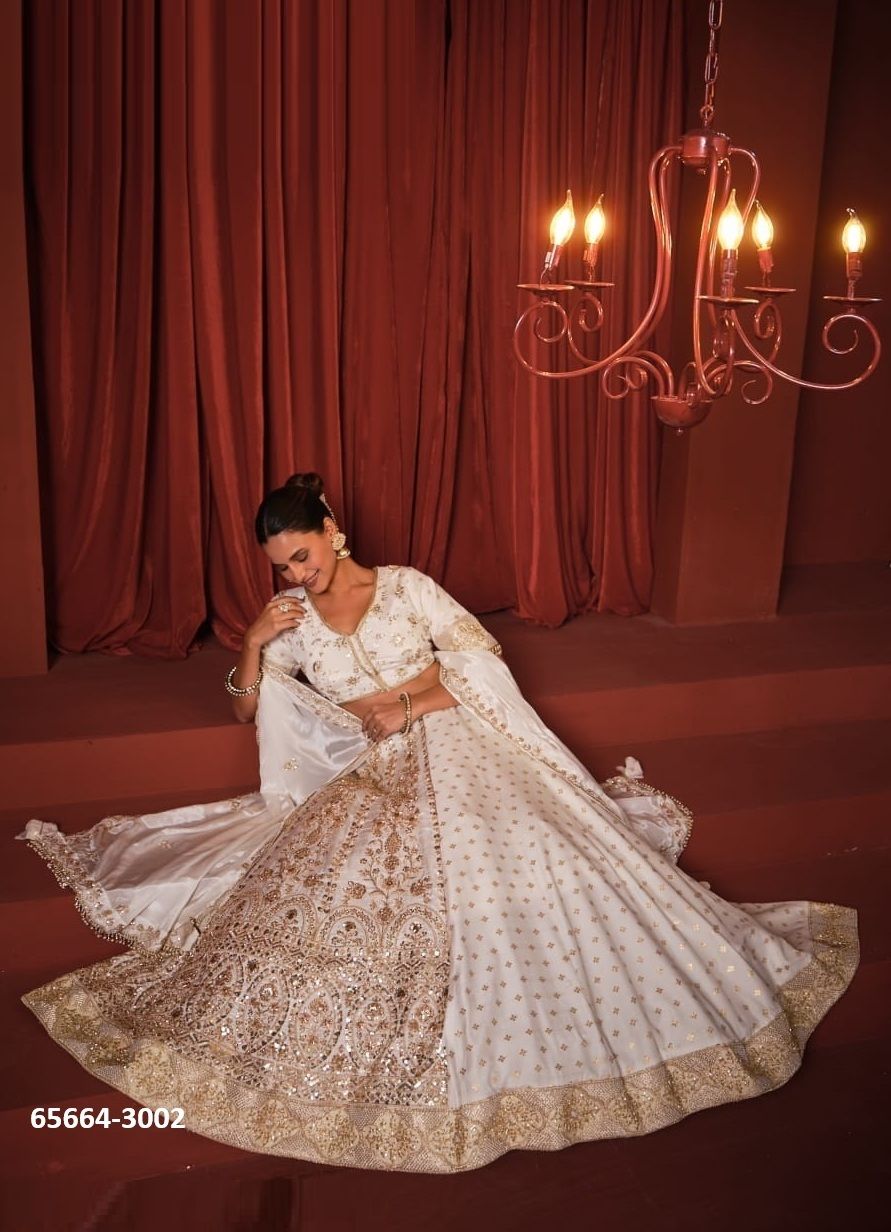 VIRASAT - Catalog # 65664 (Set of 11 Readymade Lehengas) VIRASAT - Catalog # 65664 (Set of 11 Readymade Lehengas)