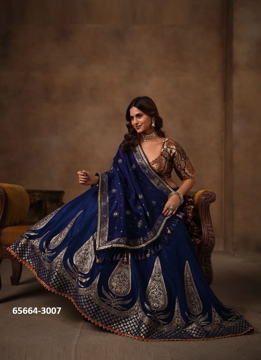 VIRASAT - Catalog # 65664 (Set of 11 Readymade Lehengas) VIRASAT - Catalog # 65664 (Set of 11 Readymade Lehengas)