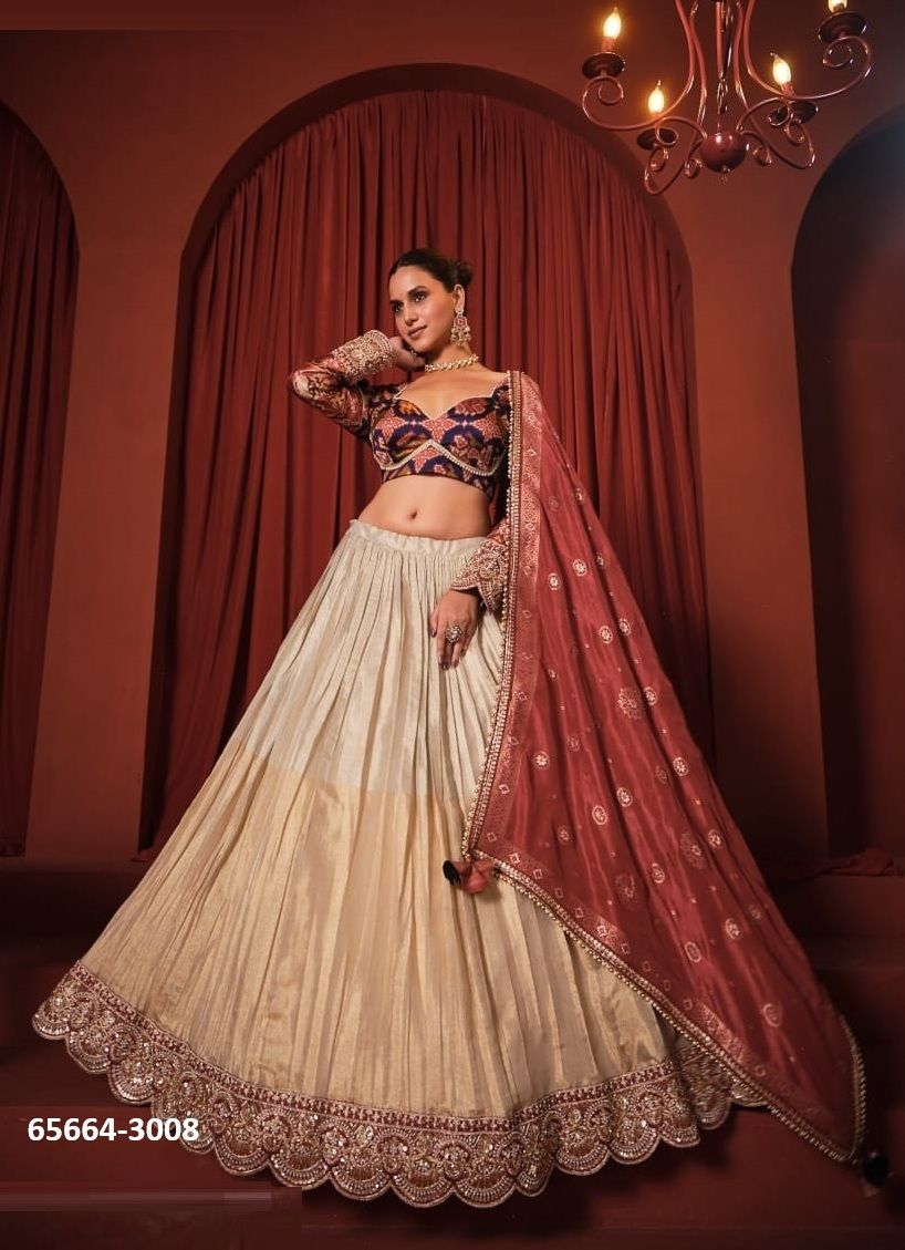 VIRASAT - Catalog # 65664 (Set of 11 Readymade Lehengas) VIRASAT - Catalog # 65664 (Set of 11 Readymade Lehengas)