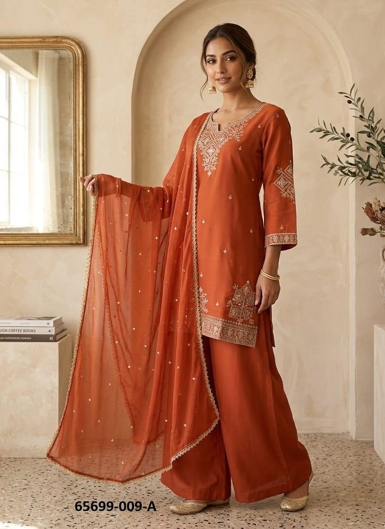 SERIES 9 - Catalog # 65699 (Set of 2 Readymade Salwar Suits) SERIES 9 - Catalog # 65699 (Set of 2 Readymade Salwar Suits)