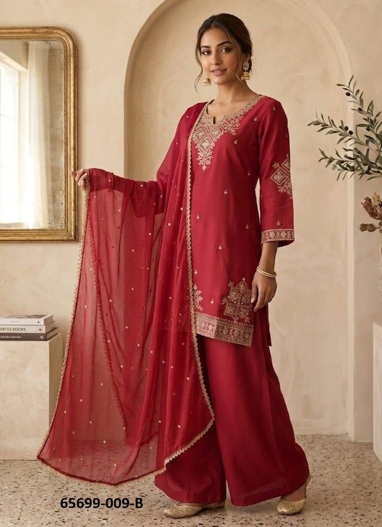 SERIES 9 - Catalog # 65699 (Set of 2 Readymade Salwar Suits) SERIES 9 - Catalog # 65699 (Set of 2 Readymade Salwar Suits)