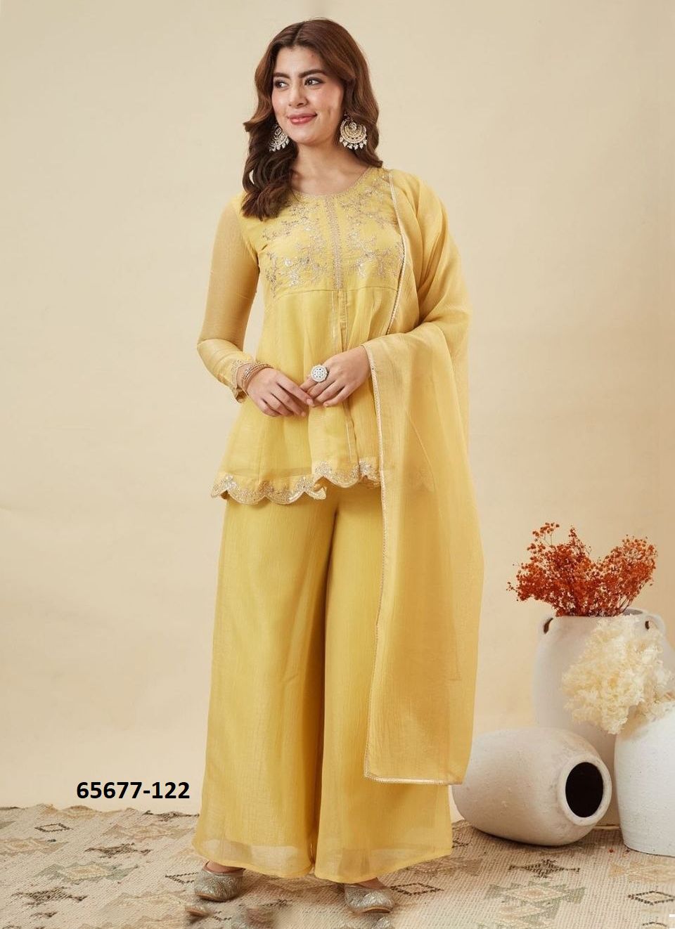 DEVANSHI 2 - Catalog # 65677 (Set of 4 Readymade Salwar Suits)