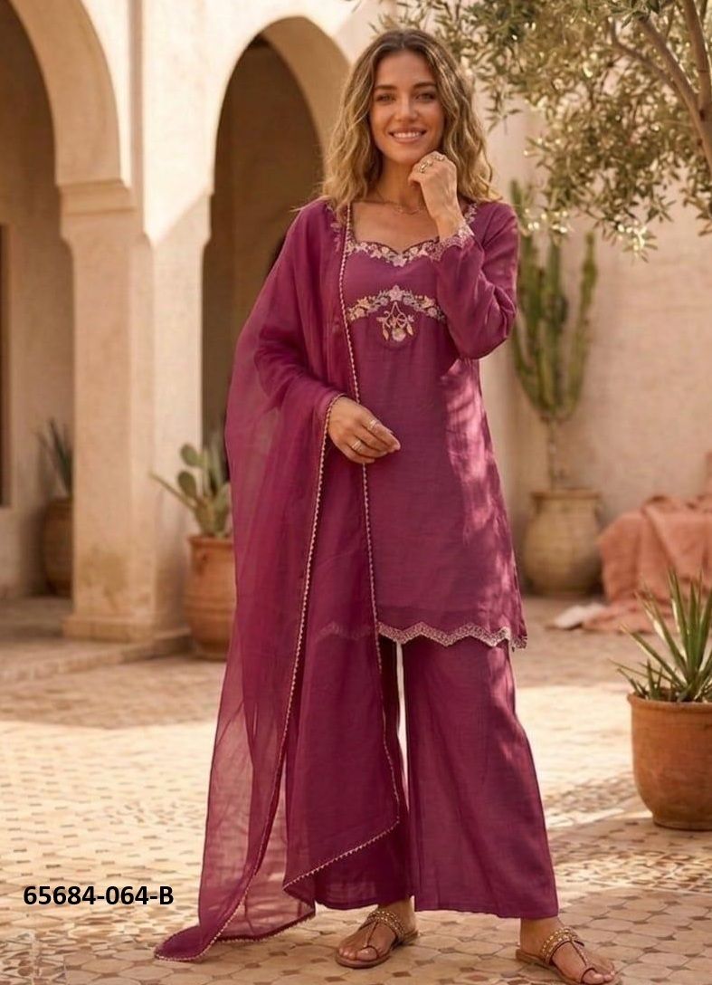 SERIES 64 - Catalog # 65684 (Set of 2 Readymade Salwar Suits) SERIES 64 - Catalog # 65684 (Set of 2 Readymade Salwar Suits)