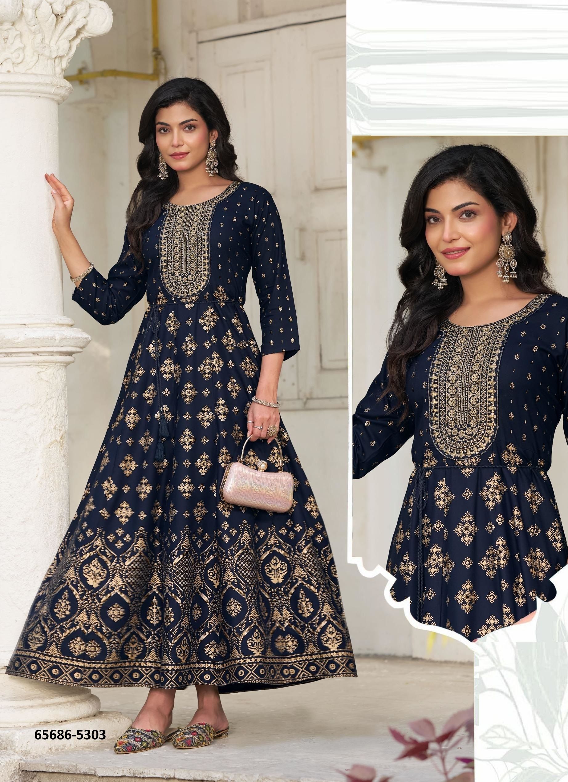 FESTIVAL PRO MAX ULTRA - Catalog # 65686 (Set of 6 Readymade Women's Kurtis / Tops) FESTIVAL PRO MAX ULTRA - Catalog # 65686 (Set of 6 Readymade Women's Kurtis / Tops)