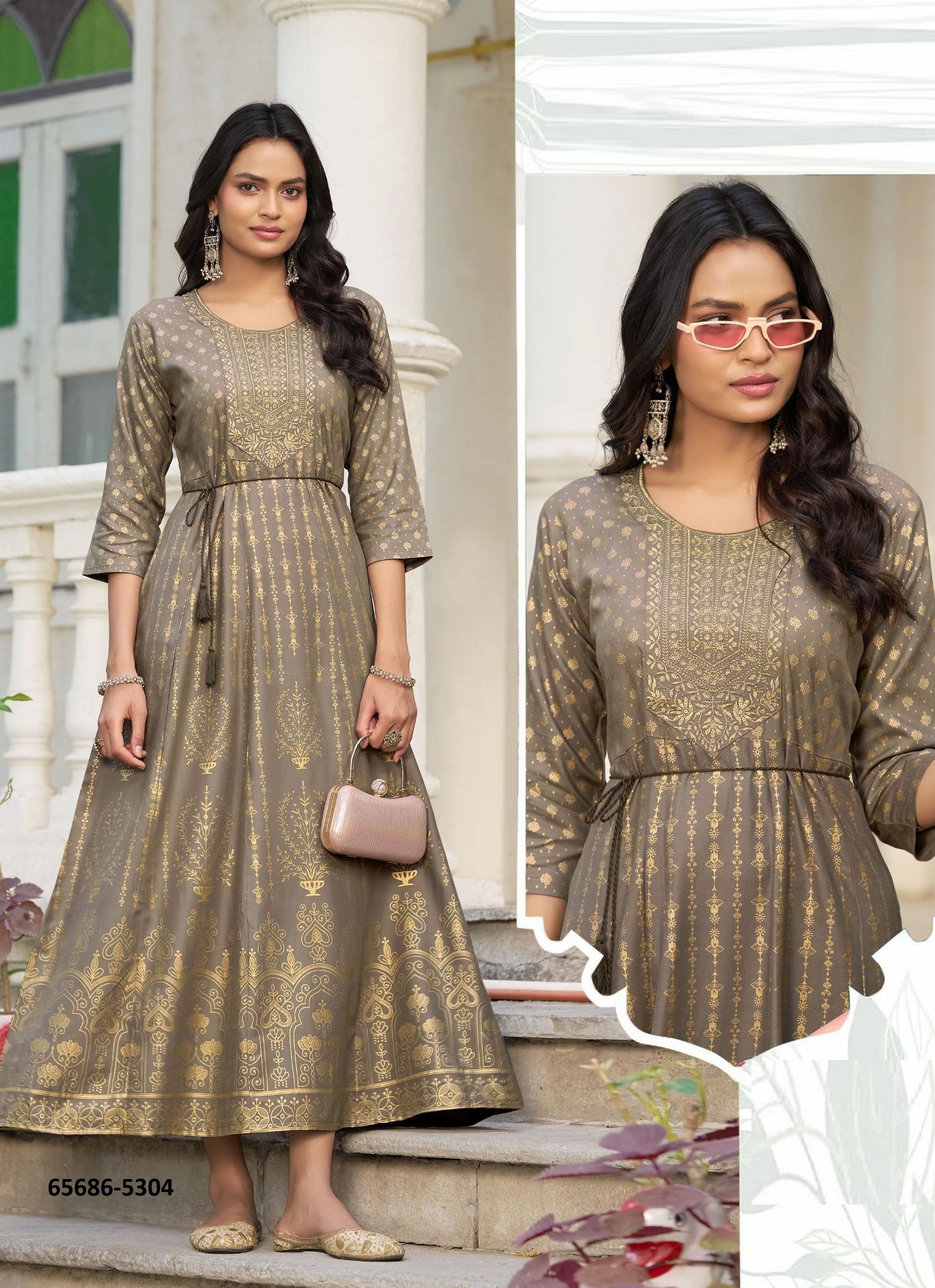 FESTIVAL PRO MAX ULTRA - Catalog # 65686 (Set of 6 Readymade Women's Kurtis / Tops) FESTIVAL PRO MAX ULTRA - Catalog # 65686 (Set of 6 Readymade Women's Kurtis / Tops)