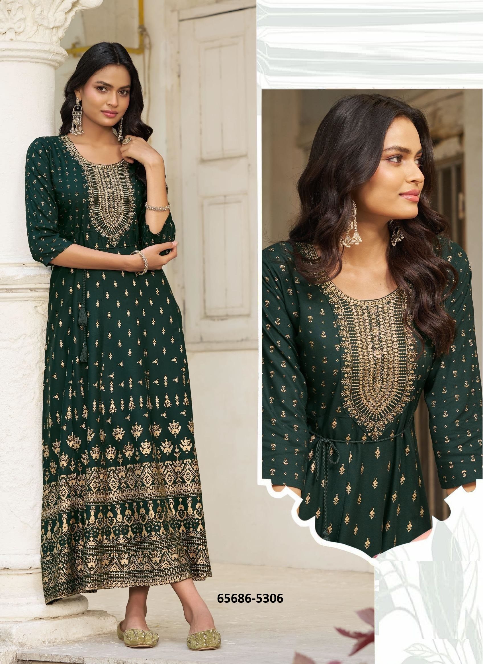 FESTIVAL PRO MAX ULTRA - Catalog # 65686 (Set of 6 Readymade Women's Kurtis / Tops) FESTIVAL PRO MAX ULTRA - Catalog # 65686 (Set of 6 Readymade Women's Kurtis / Tops)