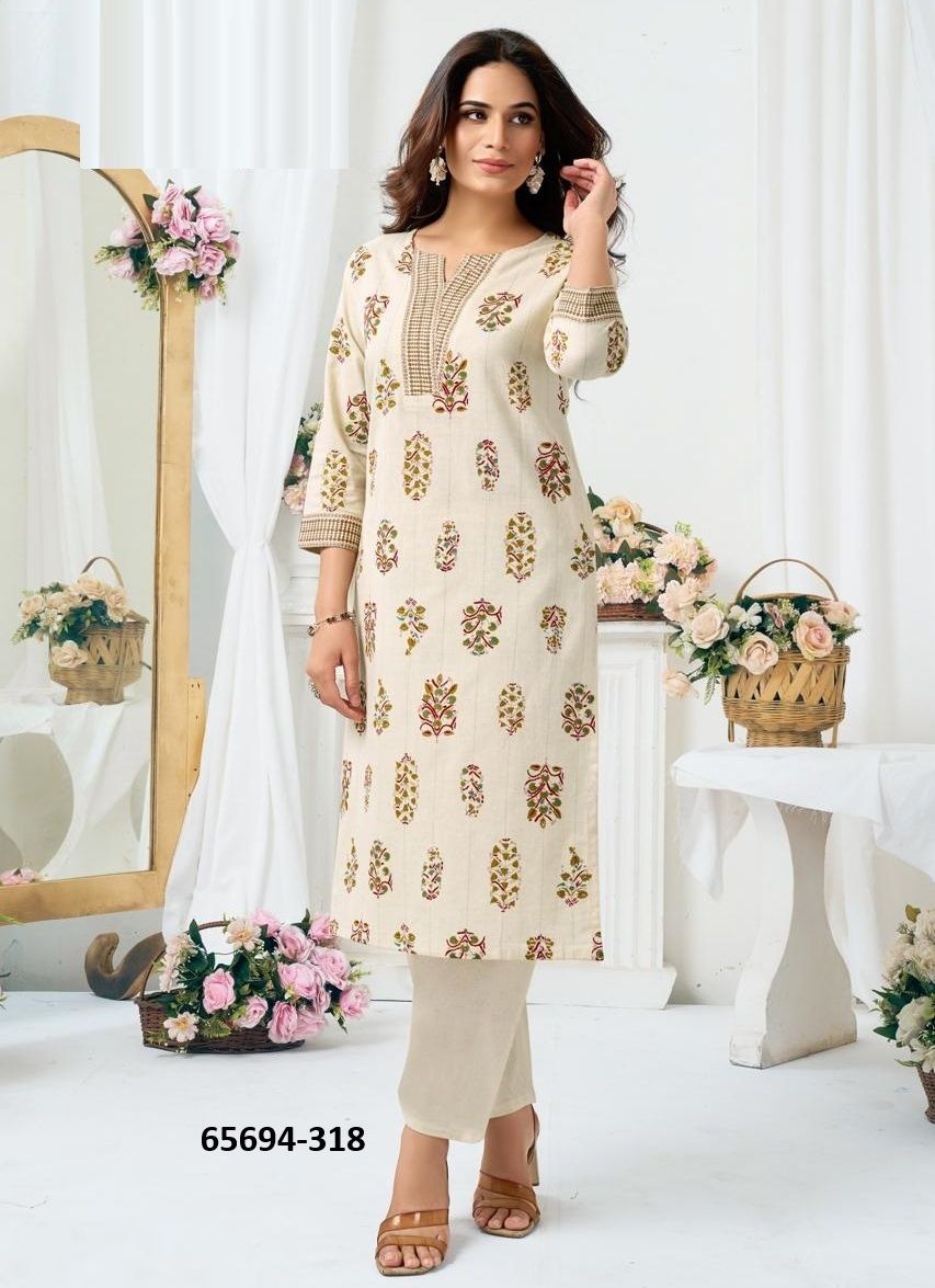 SAADGI - Catalog # 65694 (Set of 4 SIZE-SETS [Tops With Bottoms])