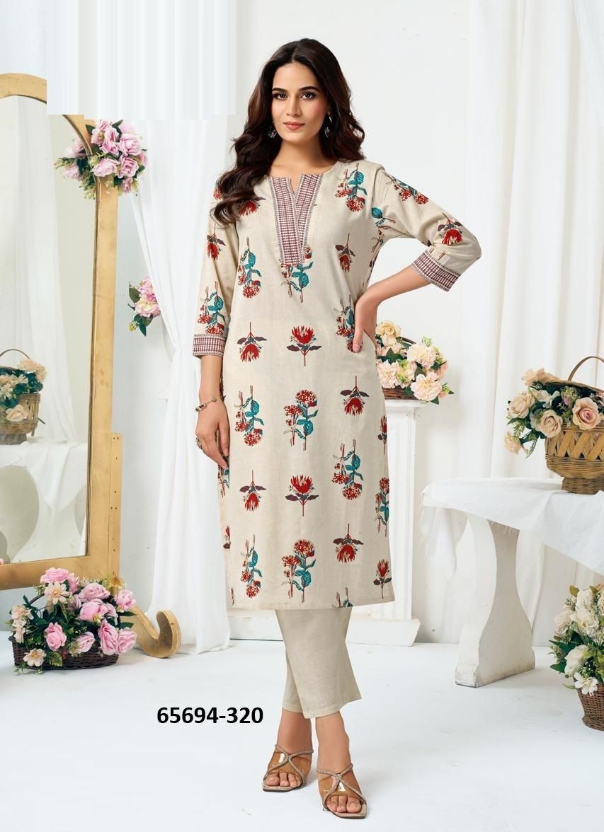 SAADGI - Catalog # 65694 (Set of 4 SIZE-SETS [Tops With Bottoms])