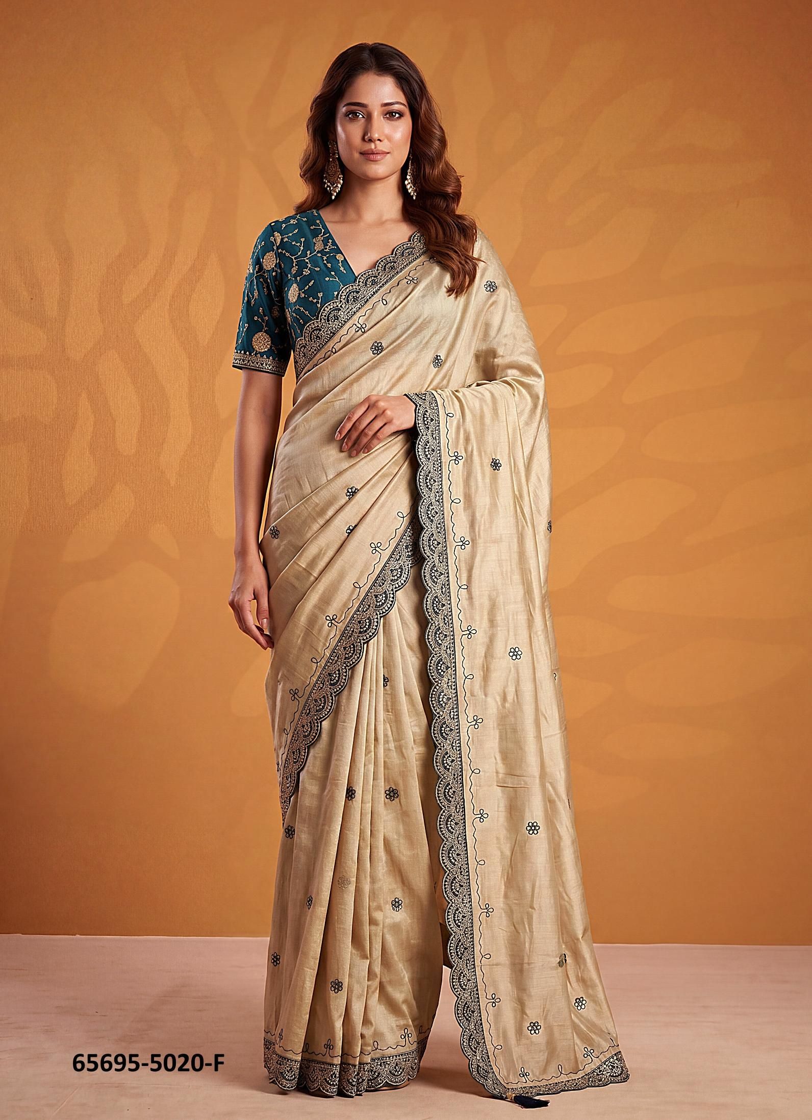 SERIES 5020 - Catalog # 65695 (Set of 6 Sarees)