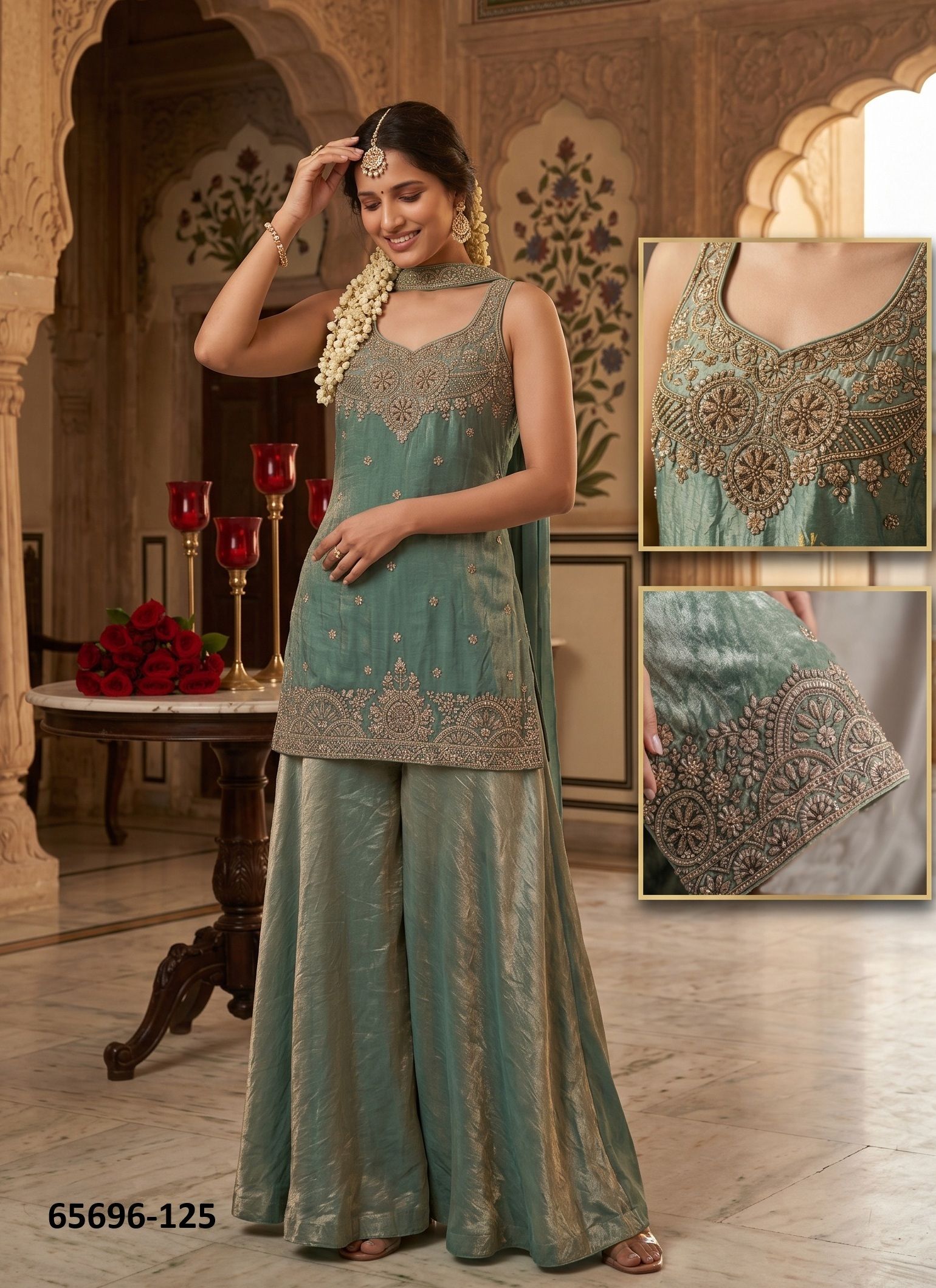 ROOHAA 19 - Catalog # 65696 (Set of 2 Readymade Salwar Suits) ROOHAA 19 - Catalog # 65696 (Set of 2 Readymade Salwar Suits)
