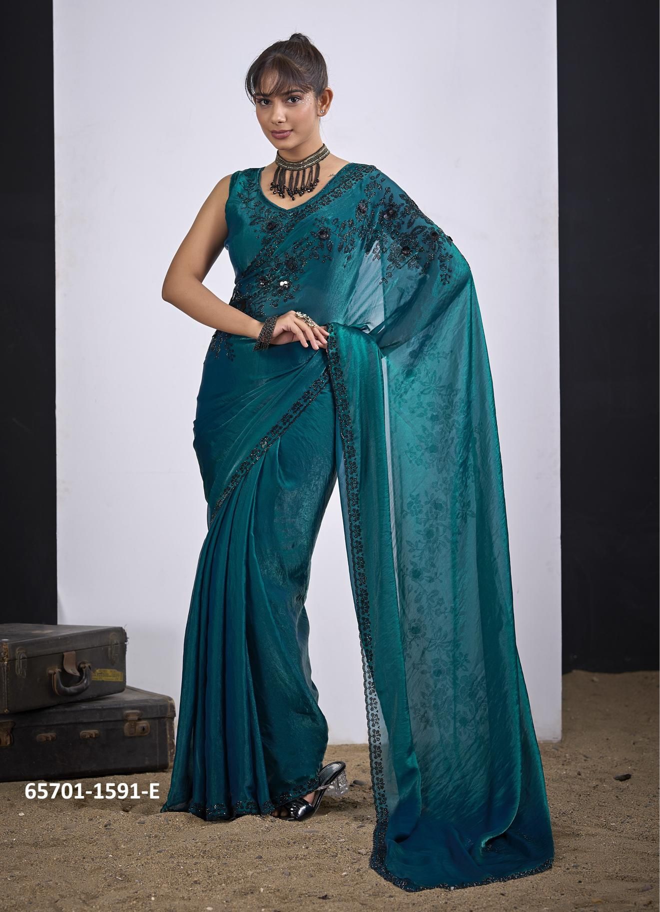 SERIES 1591 - Catalog # 65701 (Set of 6 Sarees)