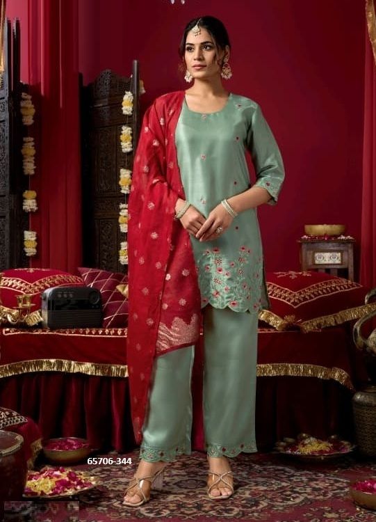SITARA - Catalog # 65706 (Set of 6 SIZE-SETS [Readymade Salwar Suits])