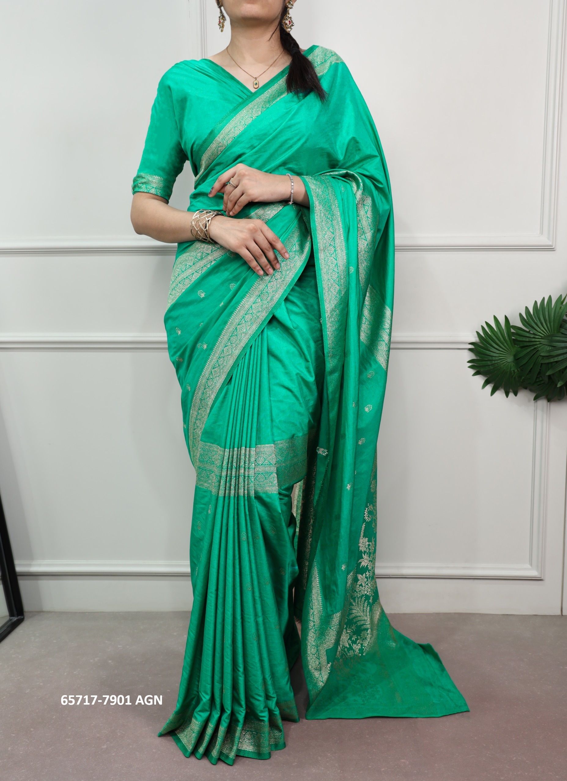 SERIES 7901 - Catalog # 65717 (Set of 2 Sarees) SERIES 7901 - Catalog # 65717 (Set of 2 Sarees)