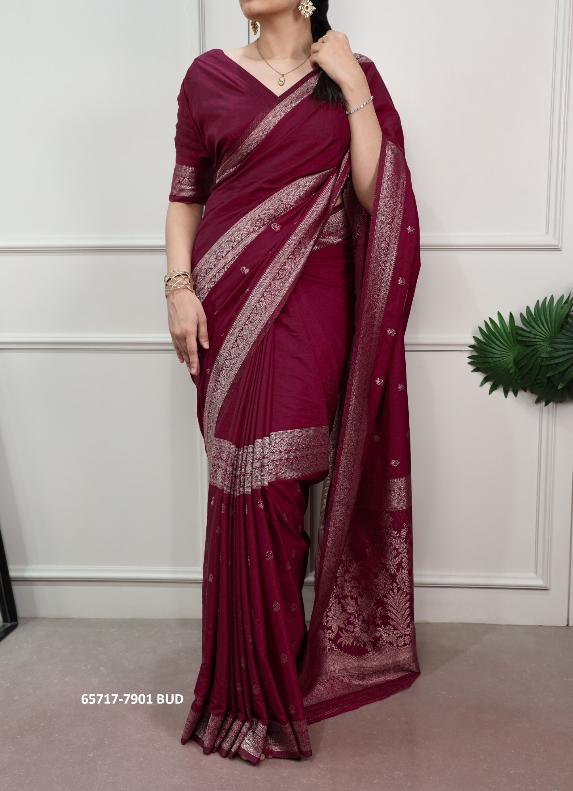 SERIES 7901 - Catalog # 65717 (Set of 2 Sarees) SERIES 7901 - Catalog # 65717 (Set of 2 Sarees)