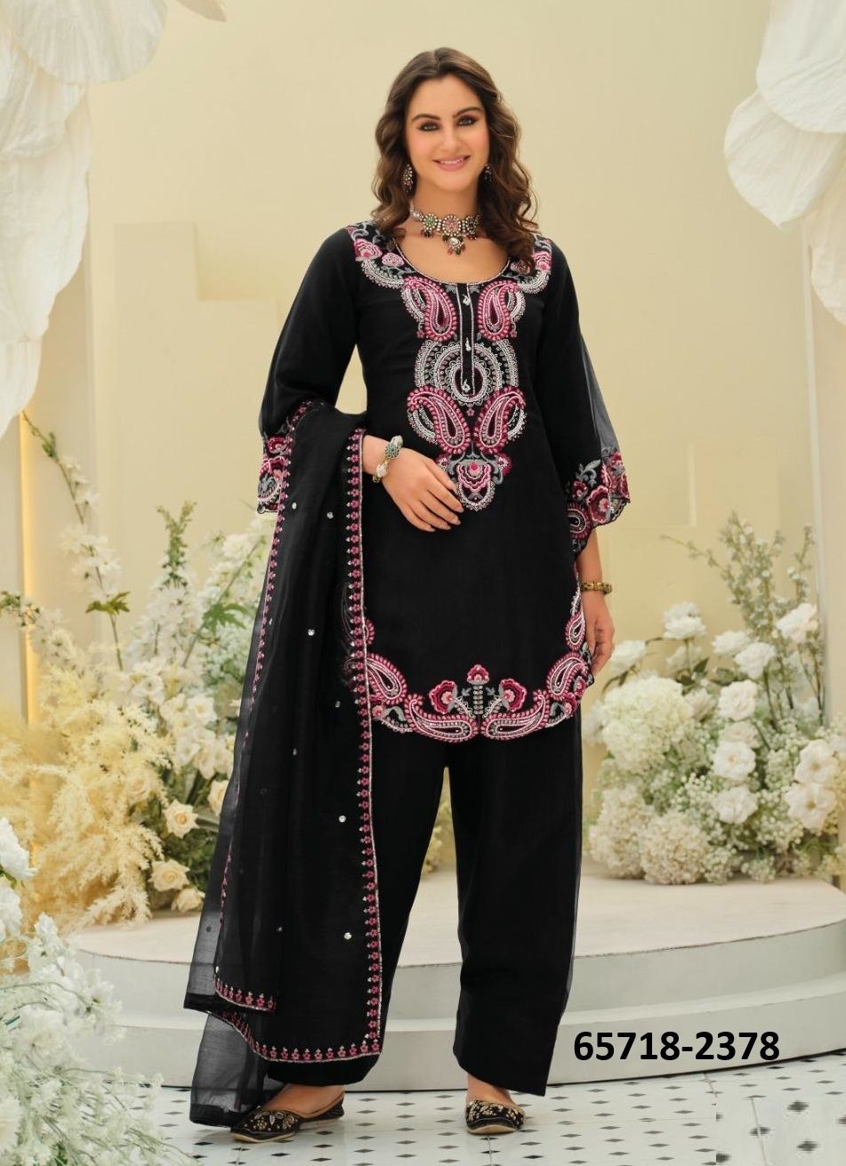 ZAINAB - Catalog # 65718 (Set of 3 Readymade Salwar Suits) ZAINAB - Catalog # 65718 (Set of 3 Readymade Salwar Suits)