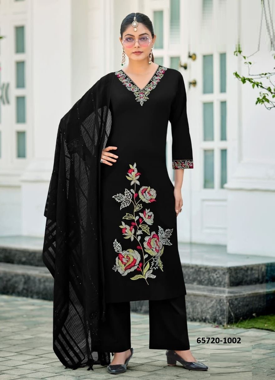 NYKAA - Catalog # 65720 (Set of 4 Readymade Salwar Suits)